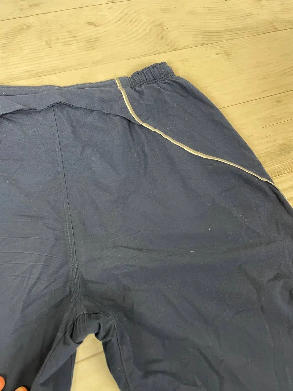 Nike Vintage Nike Track Pants 00s Striped Nylon Swoosh Y2K Baggy Size US 34 / EU 50 - 17 Thumbnail