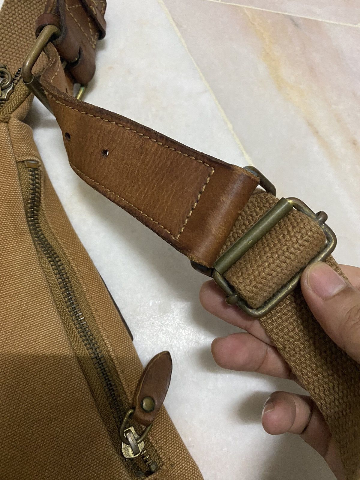 Polo Ralph Lauren Vintage Polo Ralph Lauren waist/crossbody canvas bag Size ONE SIZE - 8 Thumbnail