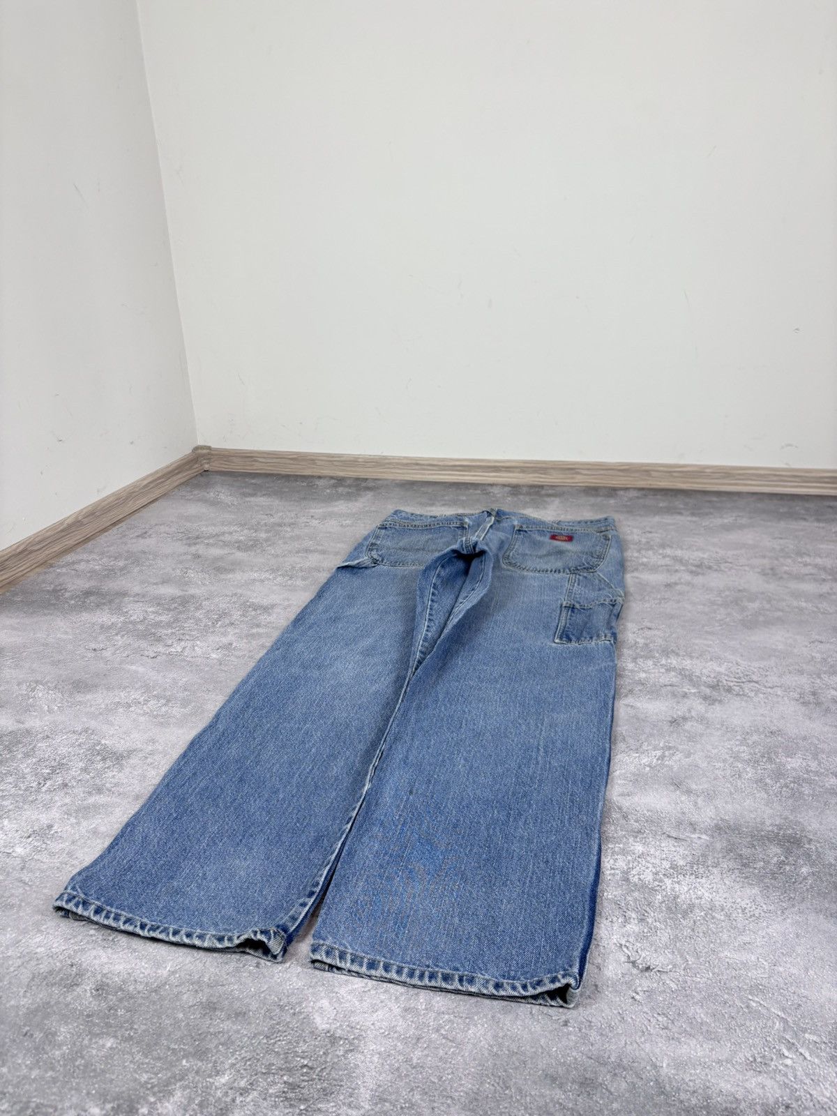 Dickies Vintage Dickies Faded Blue Carpenter Denim Jeans 1993SNB Size US 36 / EU 52 - 3 Thumbnail