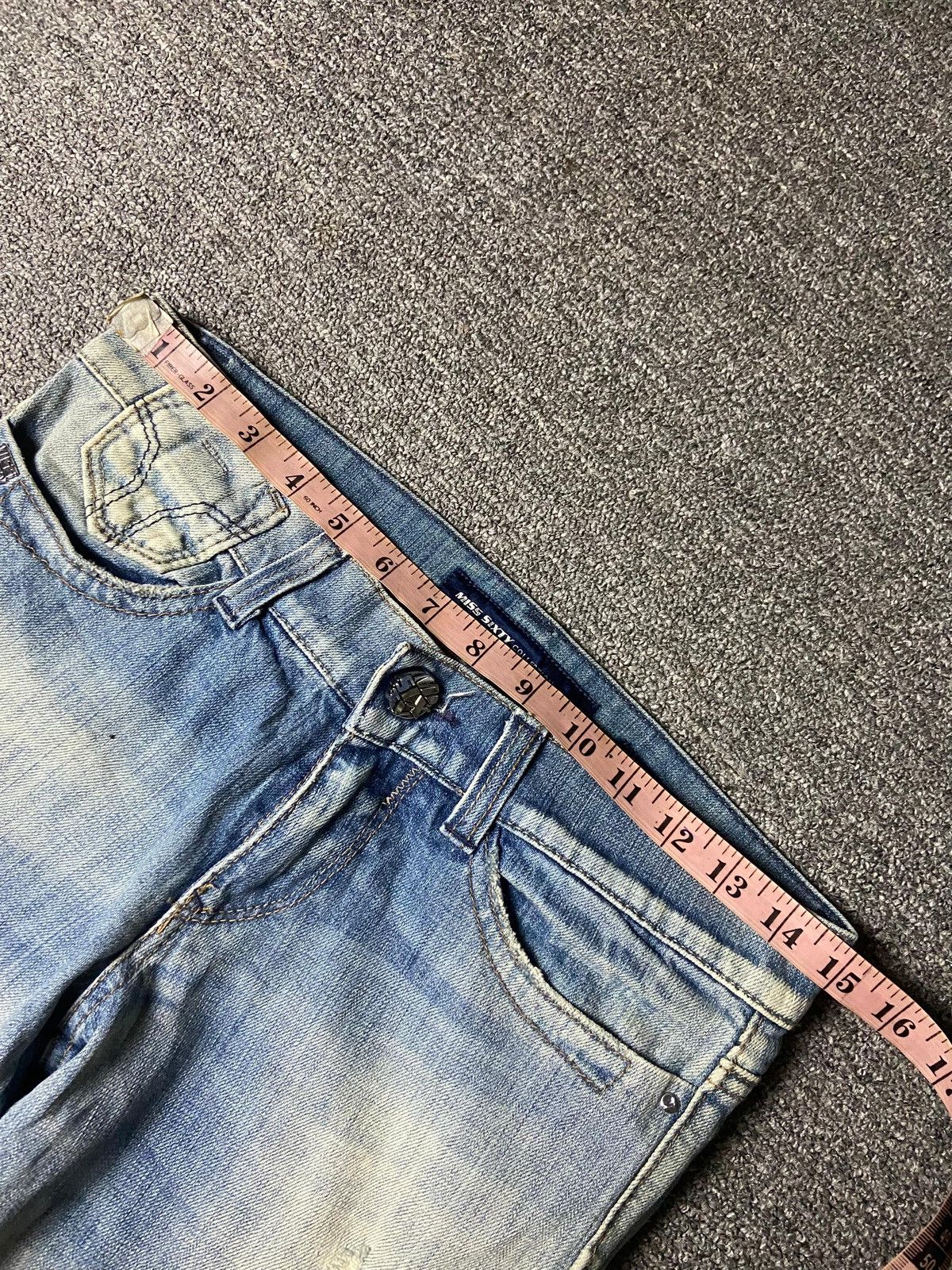 Miss Sixty Miss Sixty Collection Distressed Ripped Jeans (153) Size 30" / US 8 / IT 44 - 8 Thumbnail