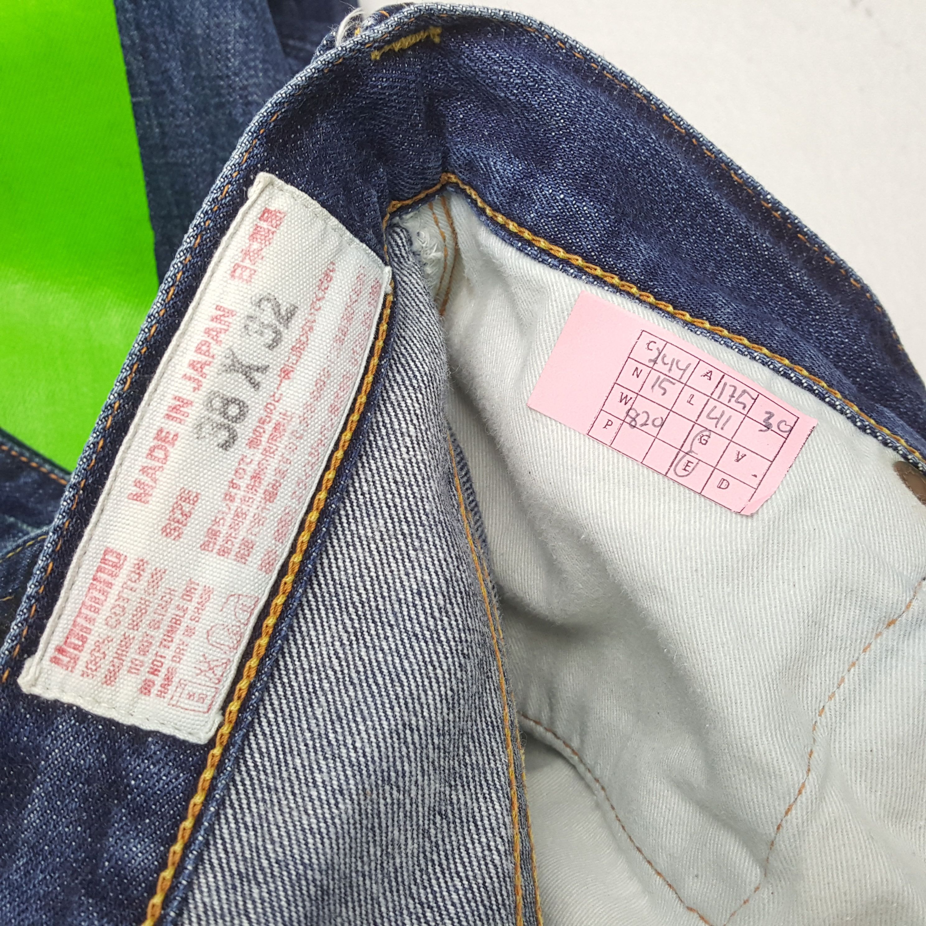 Japanese Brand × Vintage EVISU Japanese Brand Fashion Style Custom Daicock Jeans Size US 35 - 13 Thumbnail