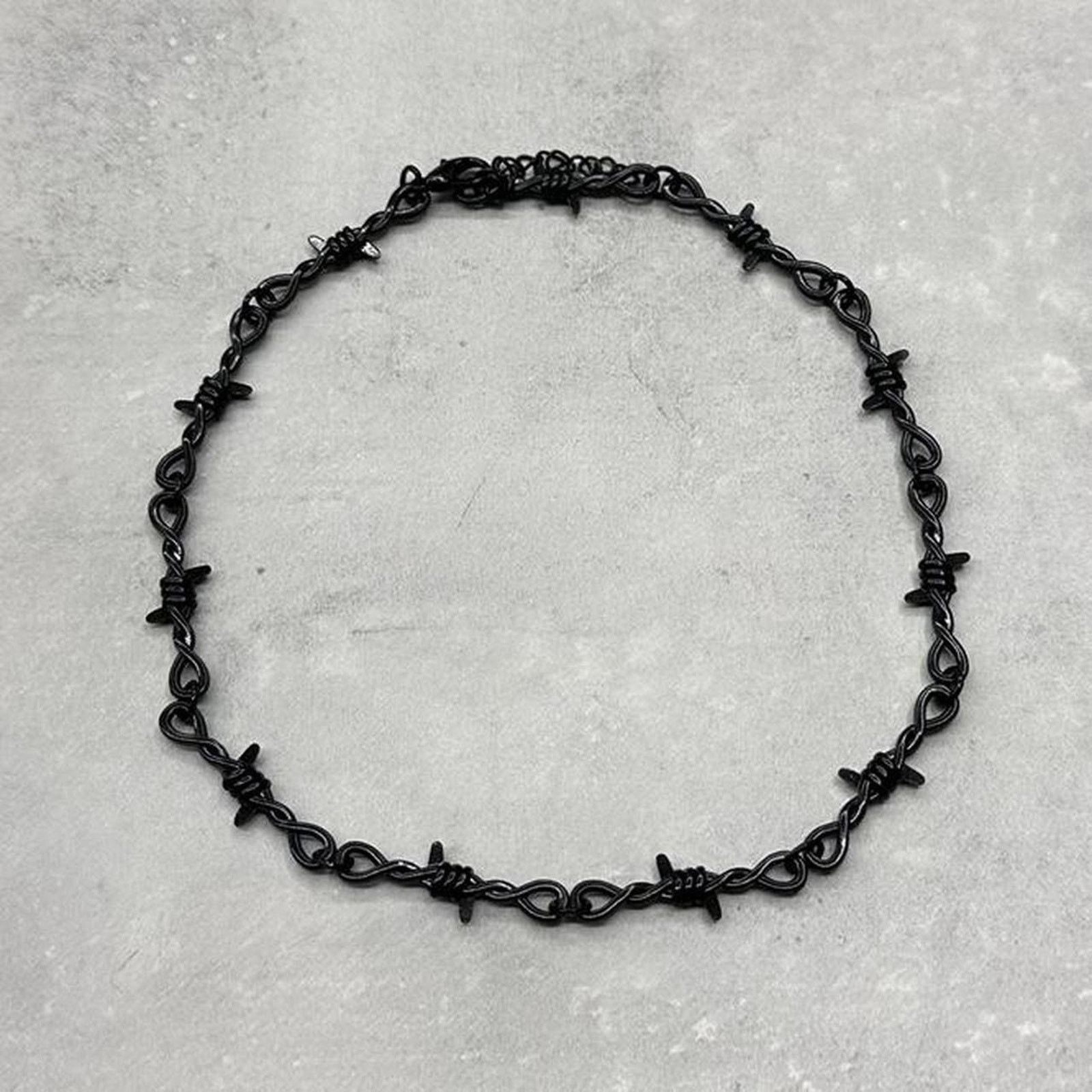 Other Y2k black barbed wire choker Size ONE SIZE - 1 Thumbnail