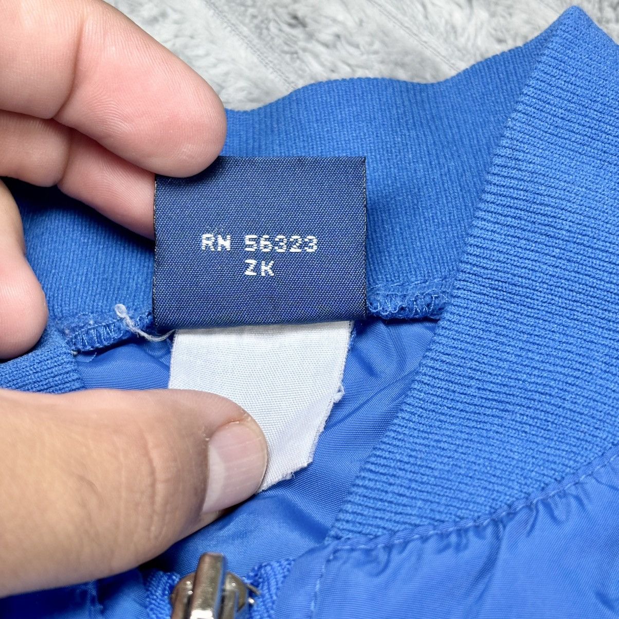 Nike Nike Blue Tag Youth size XL full zip 80s Vintage Jacket Size US XL / EU 56 / 4 - 4 Thumbnail