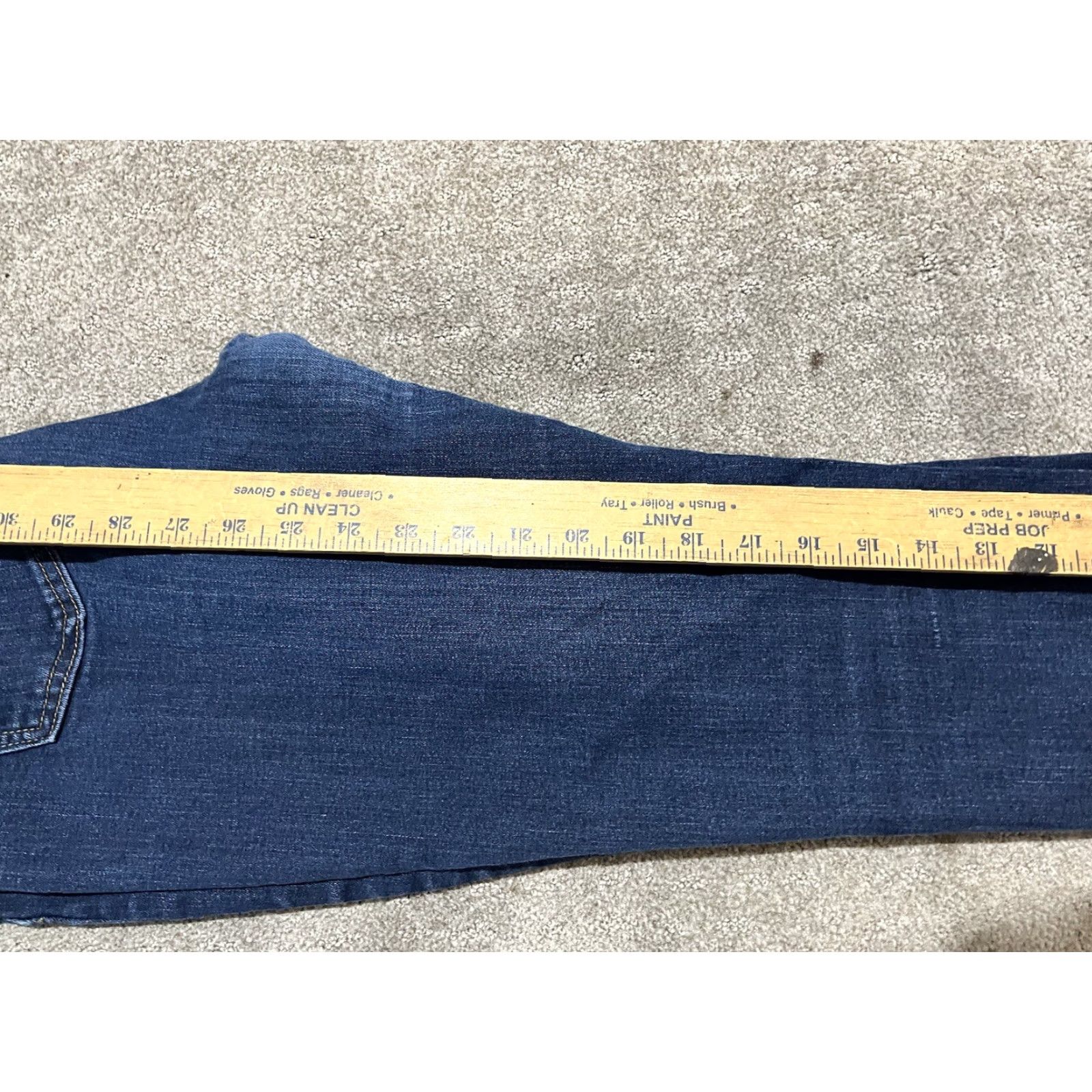 Gap Gap Skinny Legging Jeans Women Size 12 Waist 31 Blue Denim Solid Stretch Size 34" / US 12 / IT 48 - 6 Thumbnail