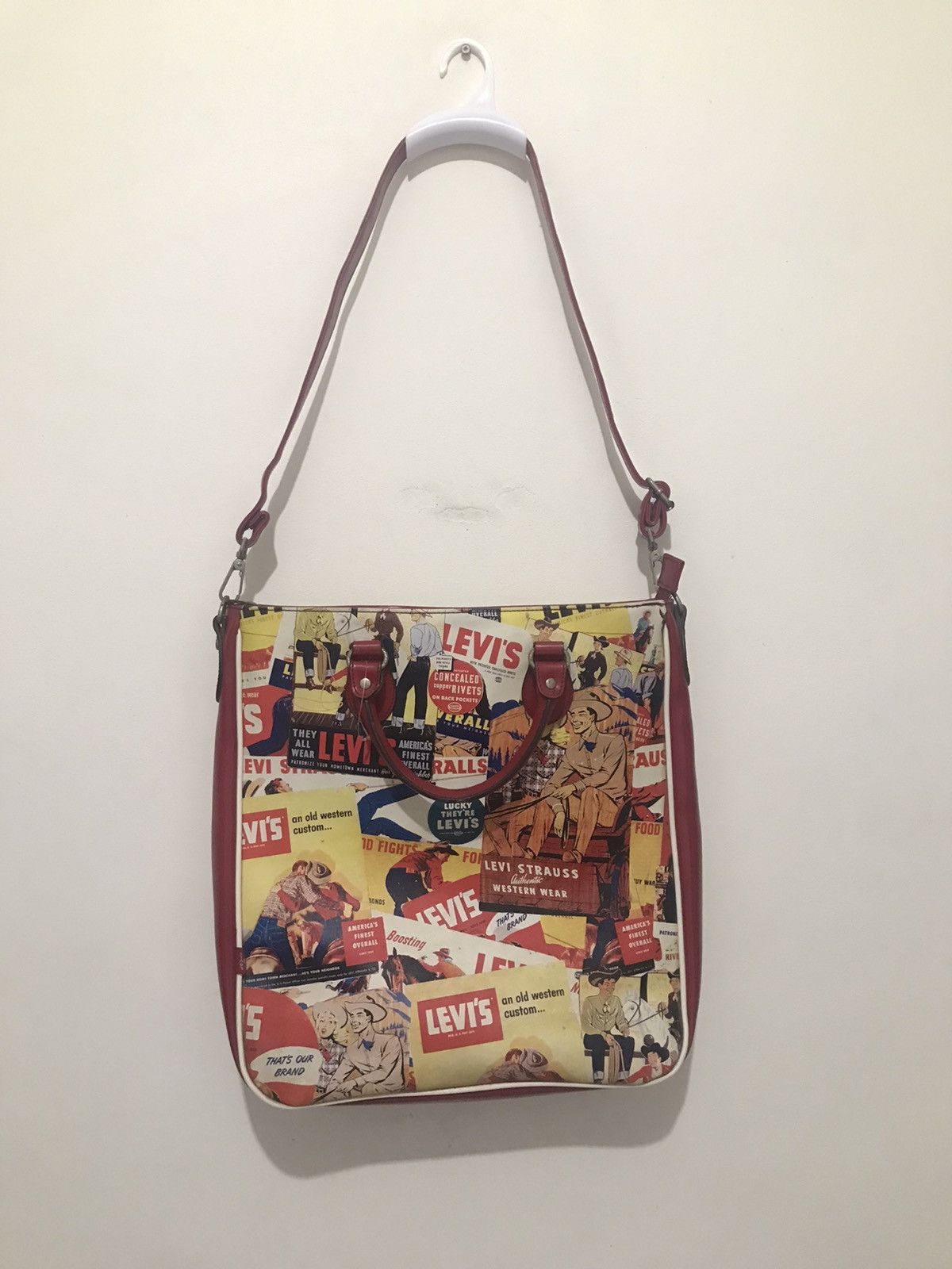 Levi's × Vintage LEVI’S - VINTAGE COMIC STRIP TWO-WAY PVC BAG Size ONE SIZE - 3 Thumbnail