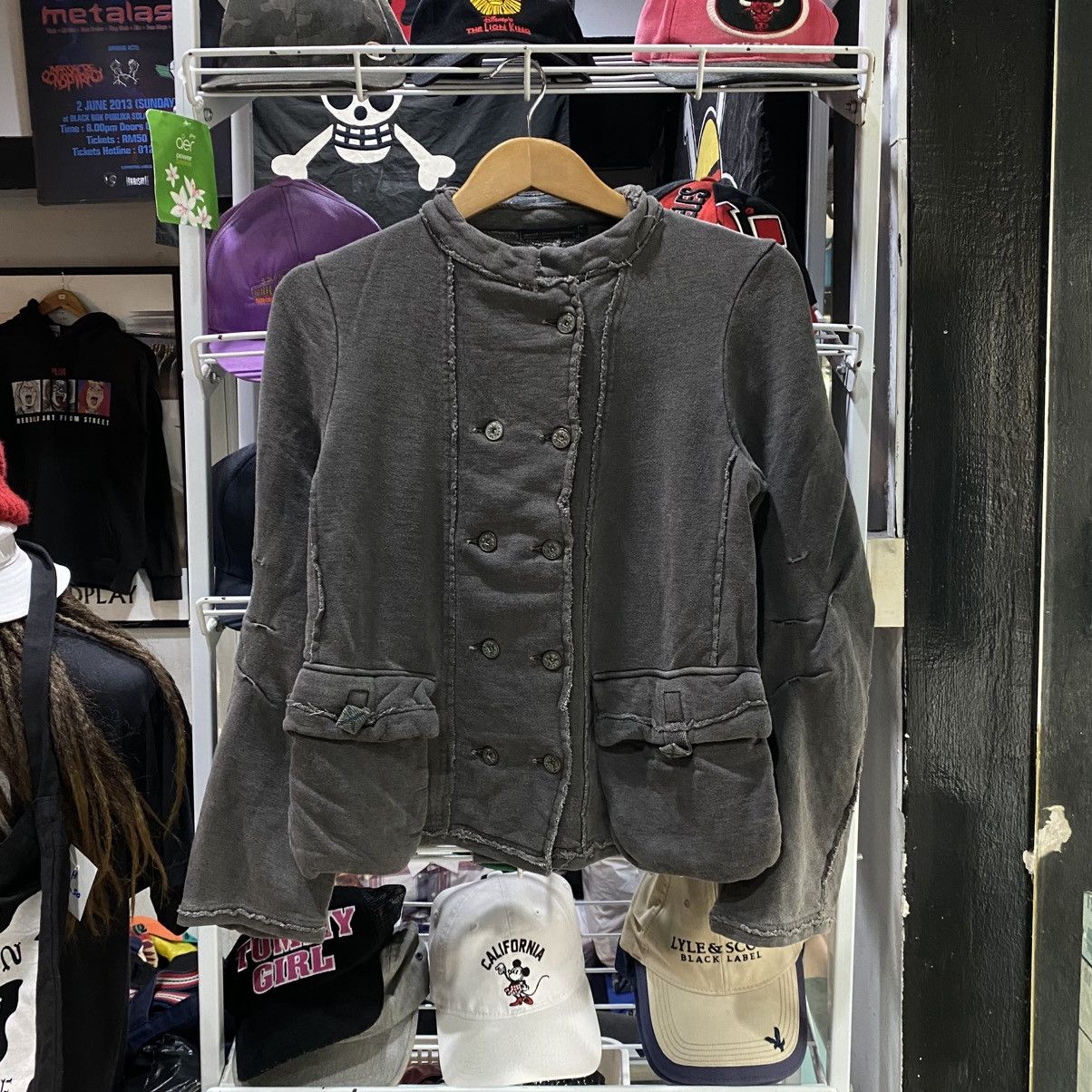 Marithe + Francois Girbaud × Vintage VINTAGE‼️Deconstructed Women’s military-style casual jacket Size S / US 4 / IT 40 - 1 Thumbnail