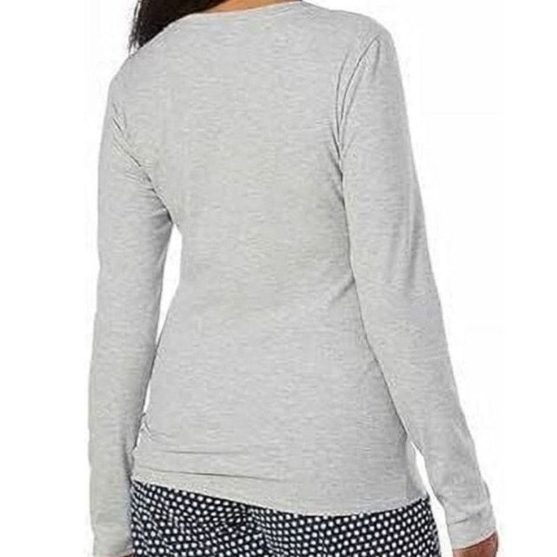 Calvin Klein Calvin Klein Heather Grey Fleece Ribbed Pajama Top XL Size XL / US 12-14 / IT 48-50 - 2 Thumbnail