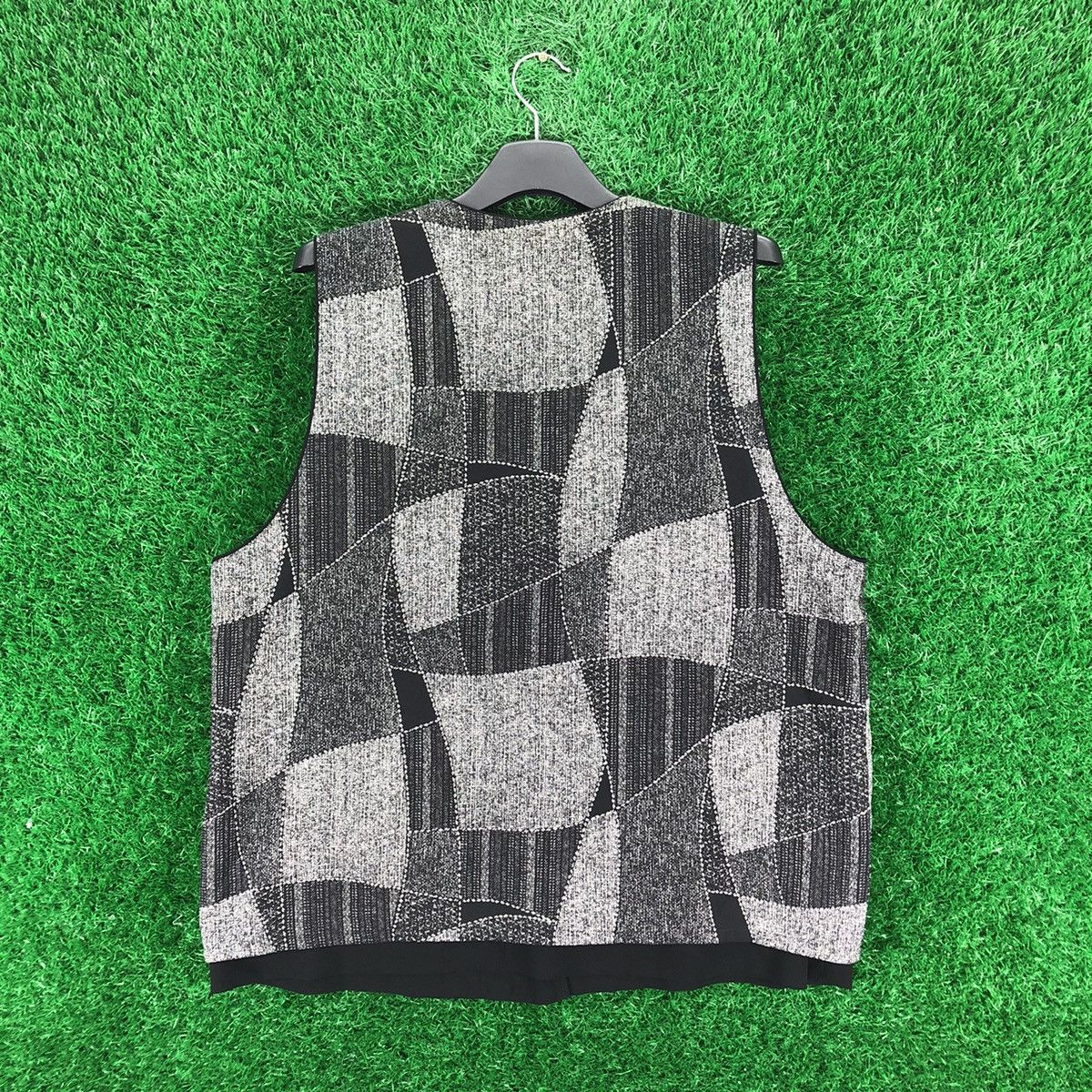 Japanese Brand × Vintage Vintagw 90's Vest Reversible by Dialougue Size L / US 10 / IT 46 - 4 Thumbnail