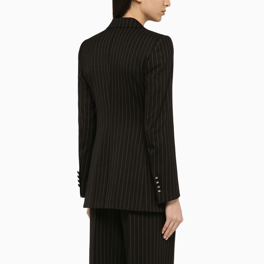 Dolce & Gabbana o1d2blof0824 Single-breasted Jacket in Black Size M / US 6-8 / IT 42-44 - 3 Thumbnail
