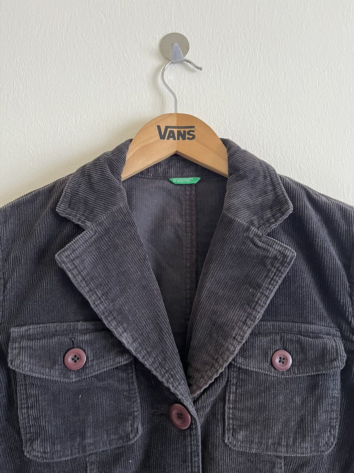 United Colors Of Benetton United Colors Of Benetton Corduroy Jacket Size M / US 6-8 / IT 42-44 - 5 Thumbnail