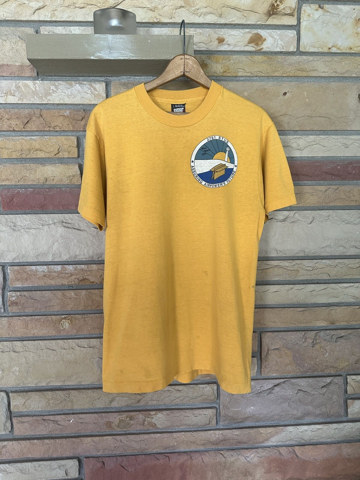 Vintage Vintage 80s USAF Squadron Graphic Tee Size US L / EU 52-54 / 3 - 1 Thumbnail