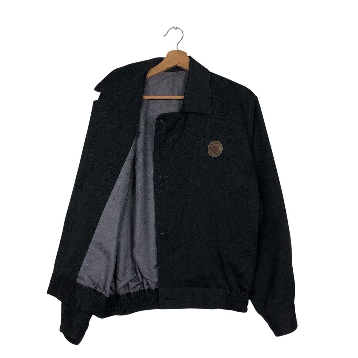 Japanese Brand 📌Vintage Bomber Jacket Hardy Amies Blanket Issey Miyake Size US M / EU 48-50 / 2 - 12 Thumbnail