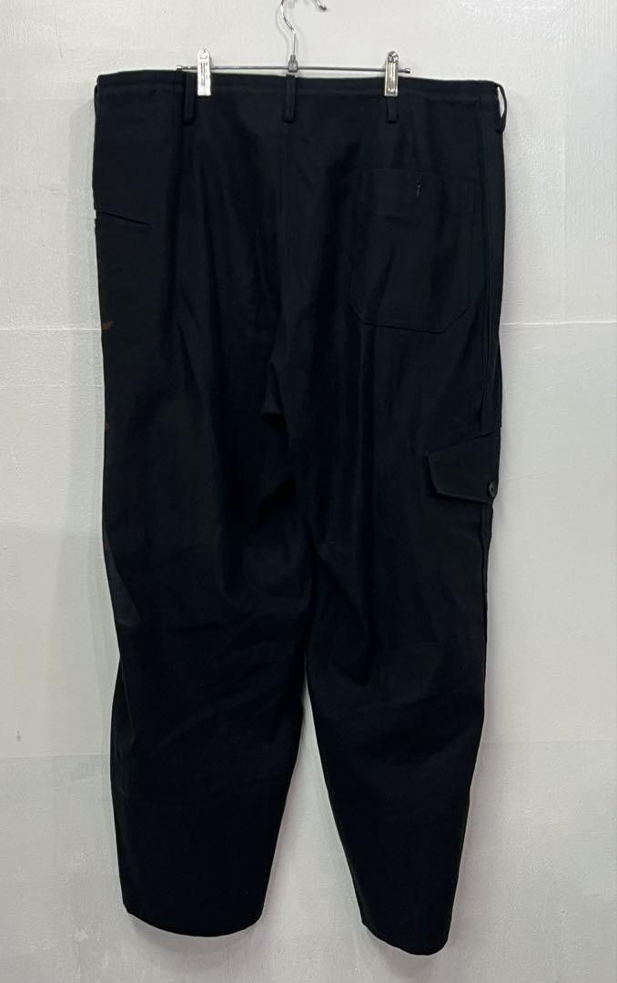 Yohji Yamamoto yohji yamamoto pour homme/23SS Reductionist Flap Pants Size US 38 / EU 54 - 3 Thumbnail