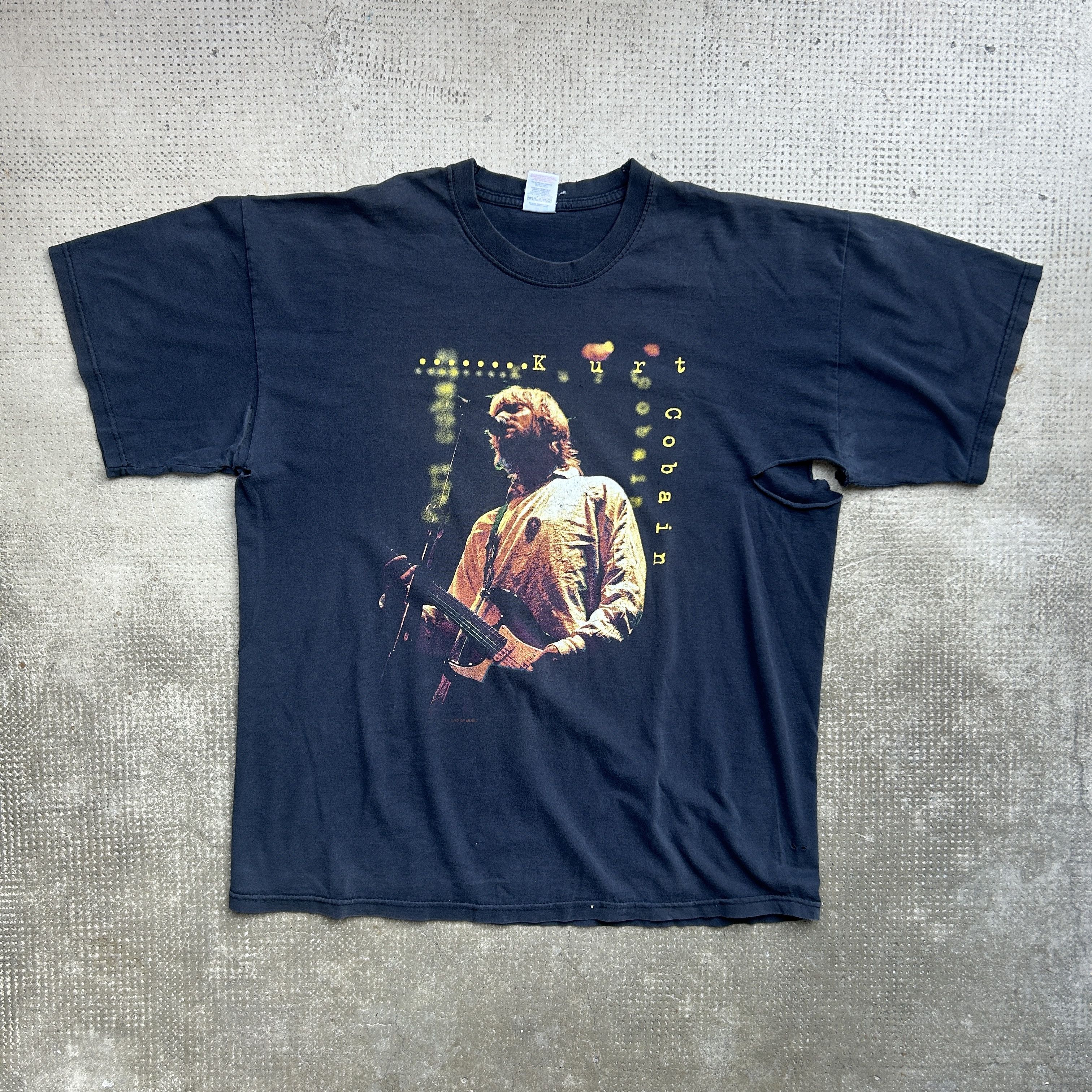 Band Tees × Vintage Vintage Kurt Cobain Nirvana Aragon Ballroom 