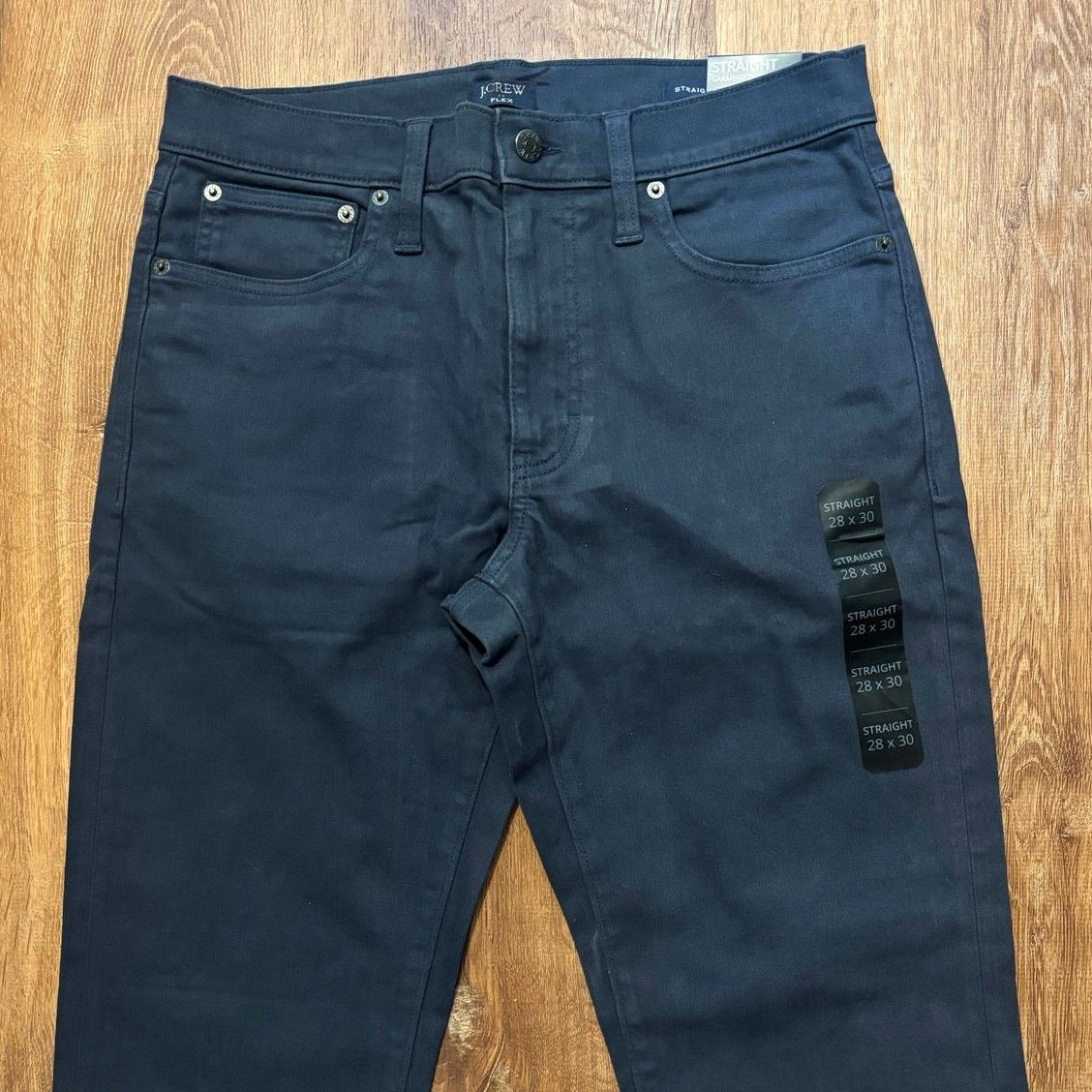 J.Crew NWT J.Crew Straight Fit Five Pocket Pant In Navy Size 28x30 Size US 28 / EU 44 - 4 Thumbnail