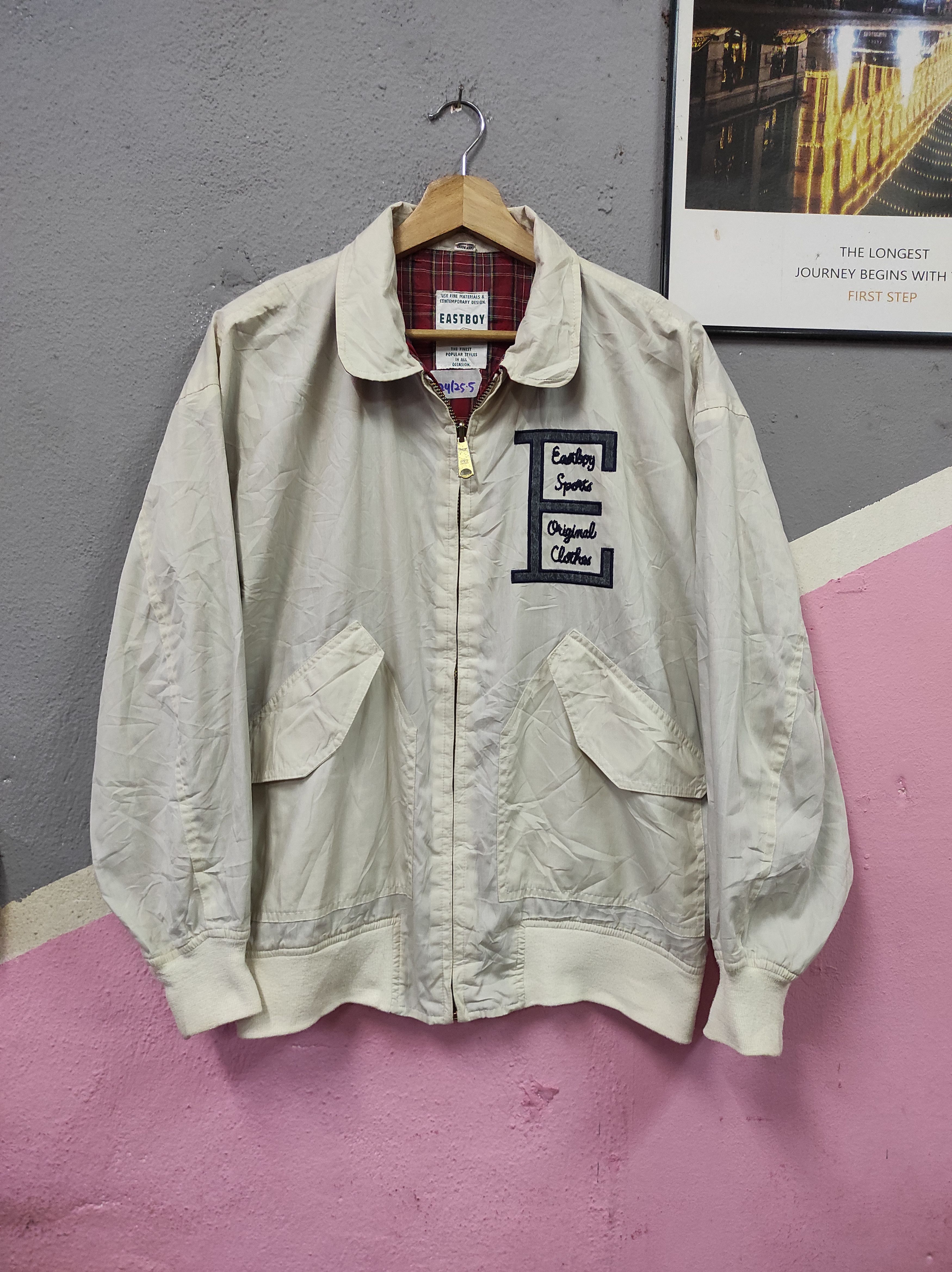 Japanese Brand × Vintage EASTBOY SPORTS EMBROIDERY LIGHT REVESIBLE JACKET Size US M / EU 48-50 / 2 - 1 Thumbnail
