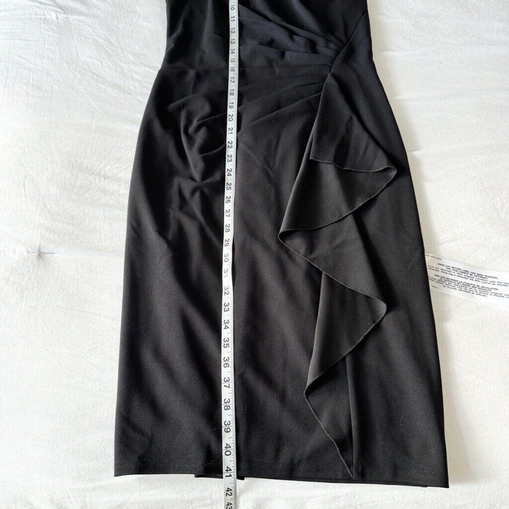 Tadashi Shoji Tadashi Shoji Navin Shoulder Cut-Out Black Dress Medium Size M / US 6-8 / IT 42-44 - 11 Thumbnail