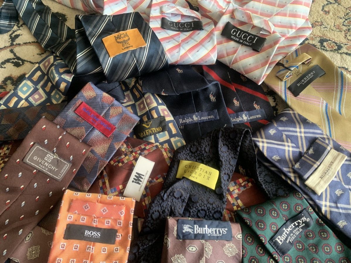 Balenciaga Mixed branded tie 15 pieces Size ONE SIZE - 2 Thumbnail