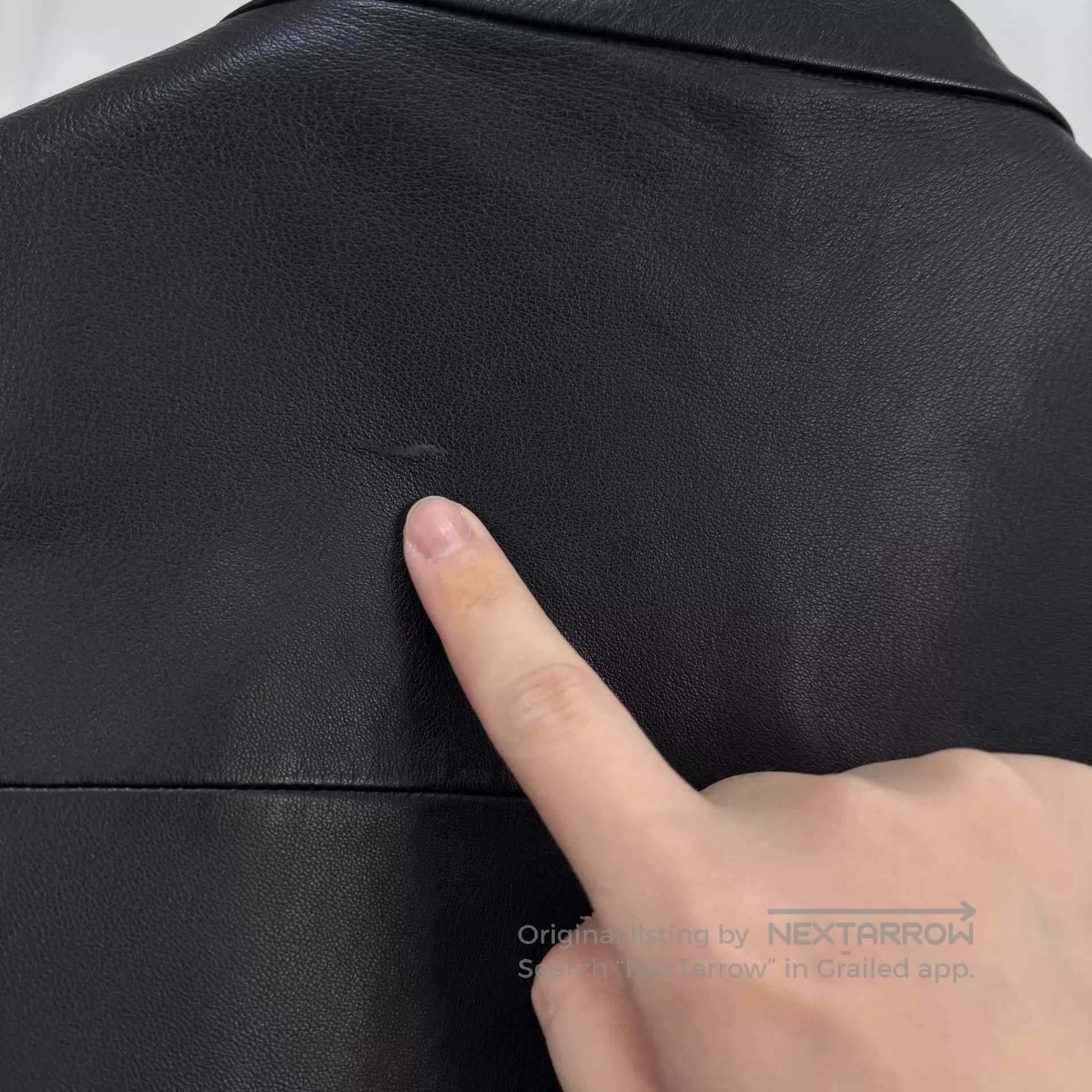Fendi Black Leather Jacket with Camo and Eye Design. Size US L / EU 52-54 / 3 - 5 Thumbnail