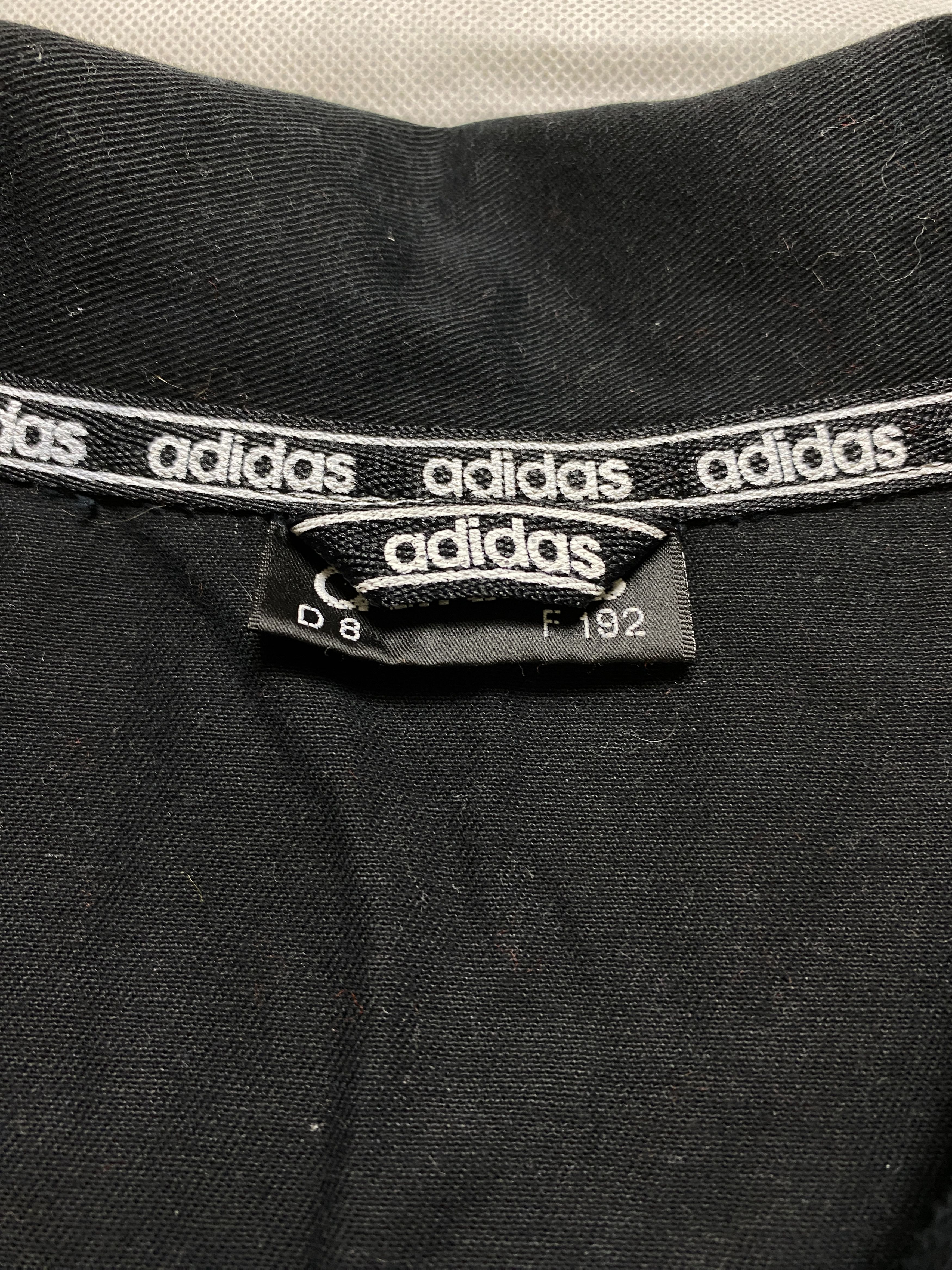 Adidas × Vintage Adidas black crewneck hoodie big spell out logo vintage y2k Size US L / EU 52-54 / 3 - 6 Thumbnail