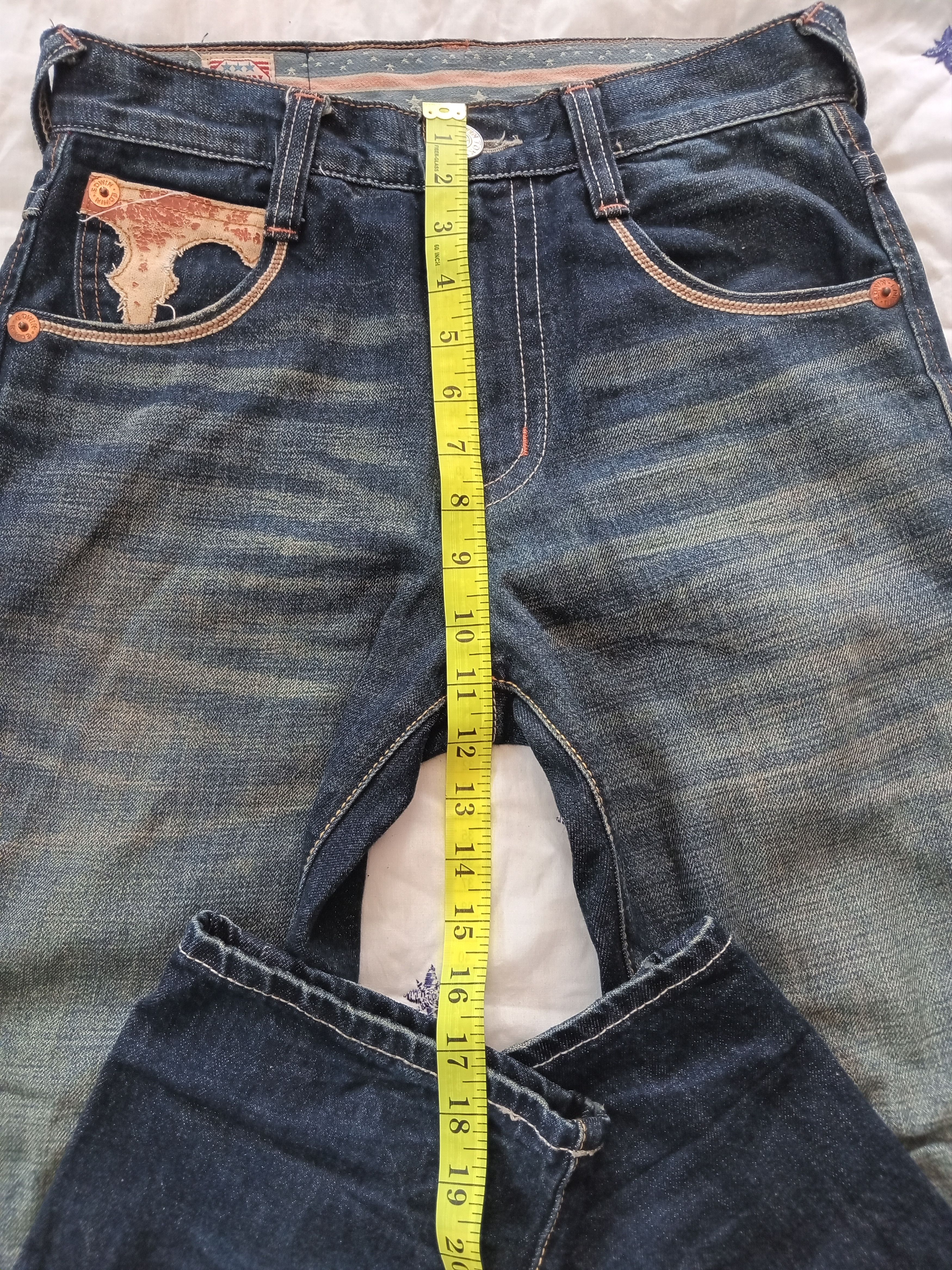 Edwin Edwin 505 Blue Trip Distressed Jeans Size US 29 - 4 Thumbnail