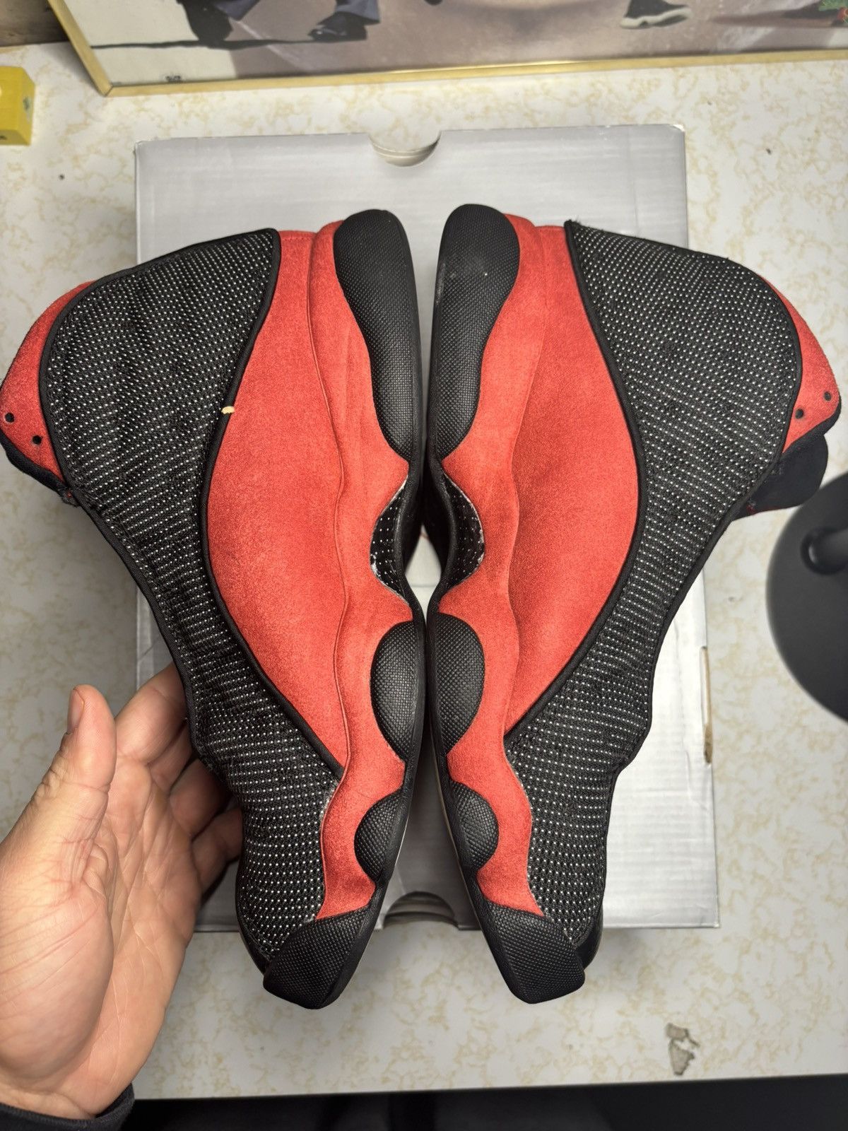 Jordan Brand Air Jordan 13 Retro 2017 Bred 2017 Size US 9.5 / EU 42-43 - 3 Thumbnail