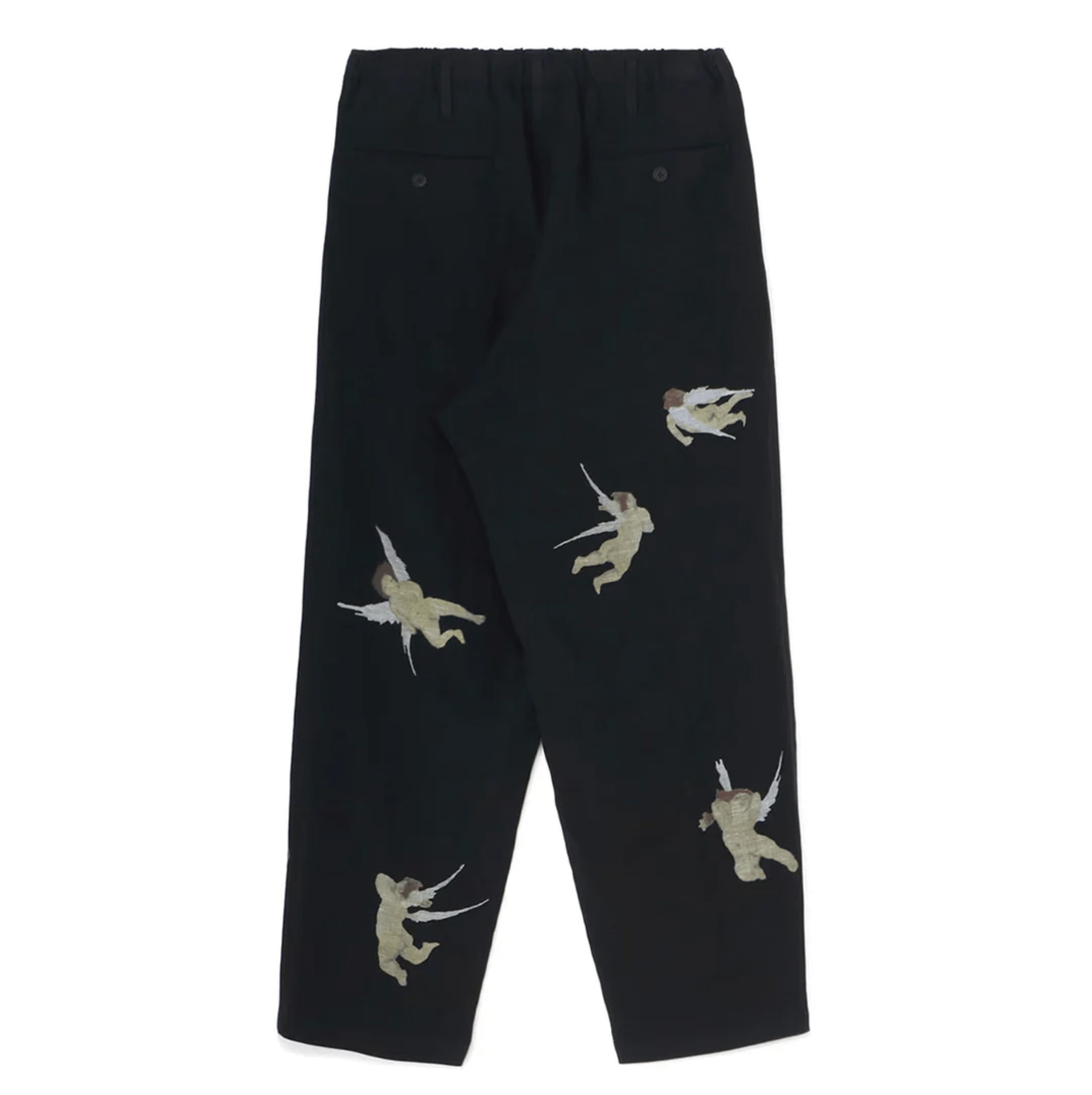 Yohji Yamamoto Yohji Yamamoto Pour Homme - ANGEL PRINT PANTS Size US 32 / EU 48 - 7 Thumbnail
