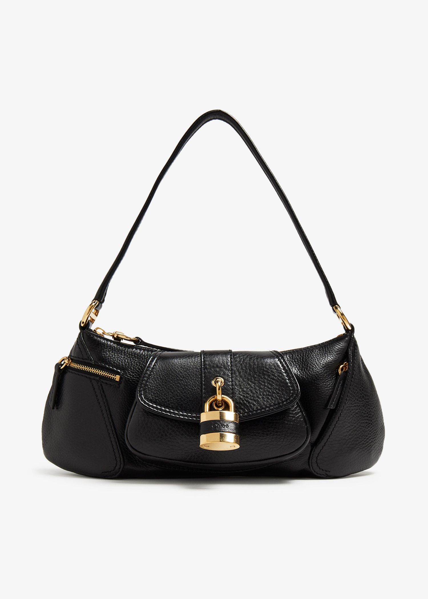 Chloe o1s22i1n0425 Size: OS / Medium Leather Bag in Black Size ONE SIZE - 1 Thumbnail