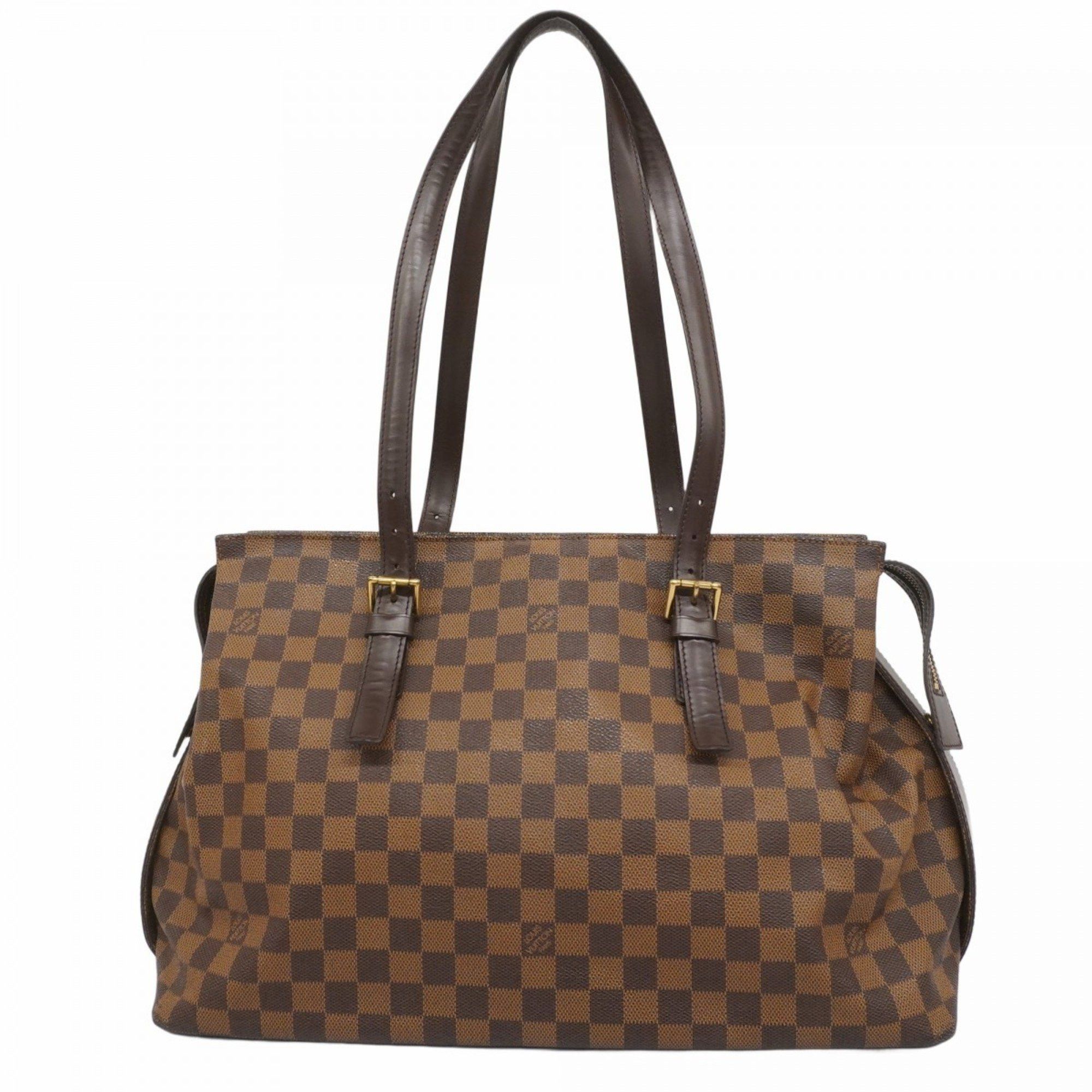 Louis Vuitton Tote Bag Damier Chelsea N51119 Ebene Women's
