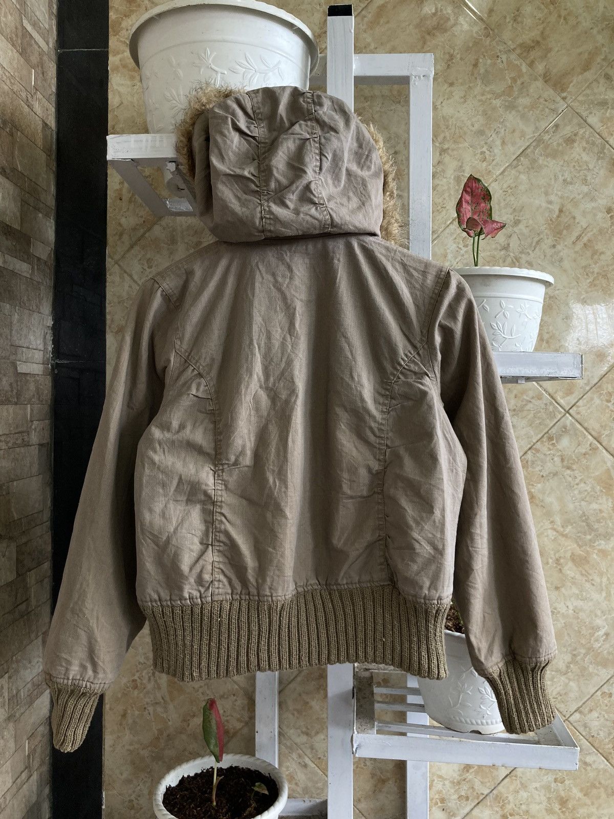 Le Grande Bleu (L.G.B.) ESTACOT - Bono Fur Boxy Bomber Jacket LGB Style Japanese Size US M / EU 48-50 / 2 - 9 Thumbnail