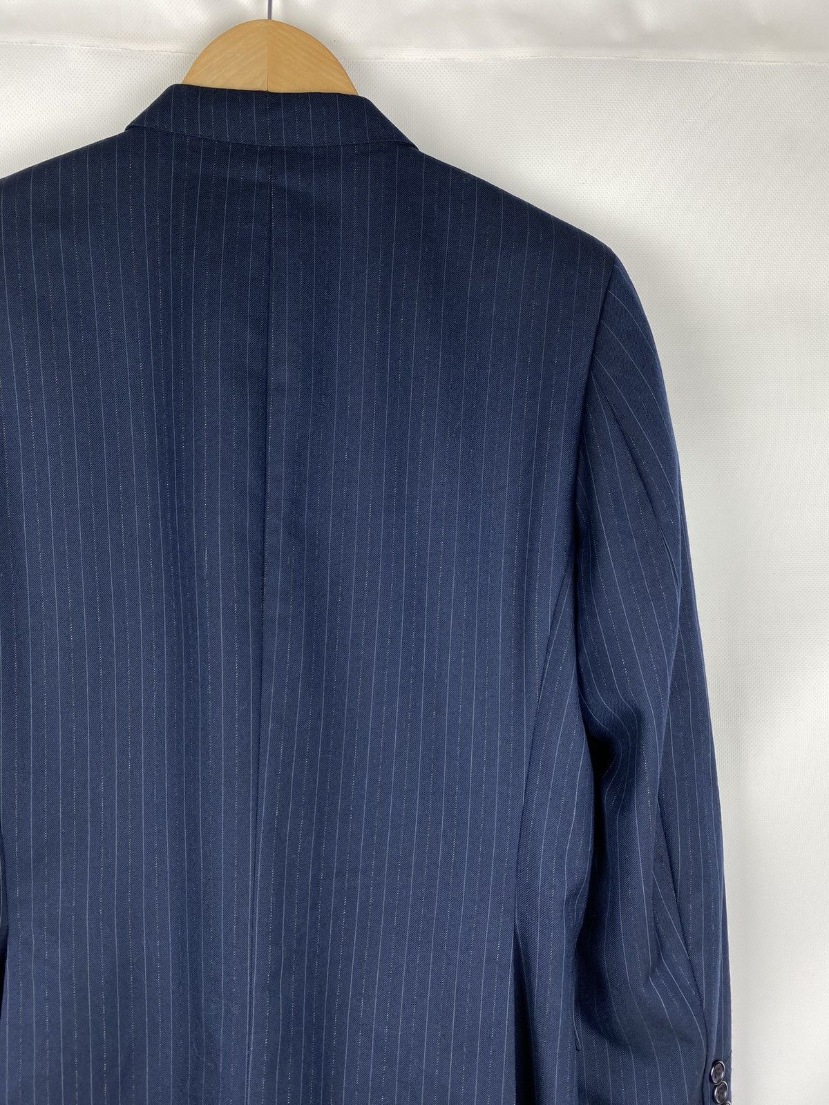 Christian Dior Monsieur × Dior × Vintage Christian Dior Monsieur vintage wool striped blazer jacket Size 40R - 15 Thumbnail