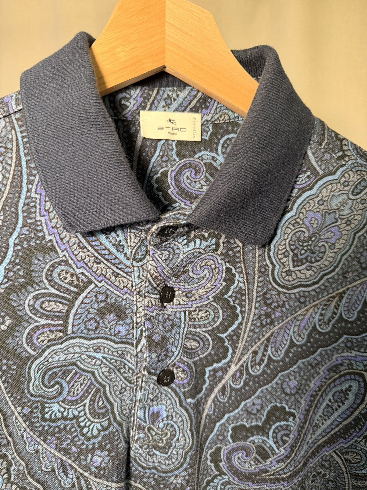 Etro Etro Paisley Polo Shirt – Size S - Style 03-5766-0780 Size US S / EU 44-46 / 1 - 4 Thumbnail
