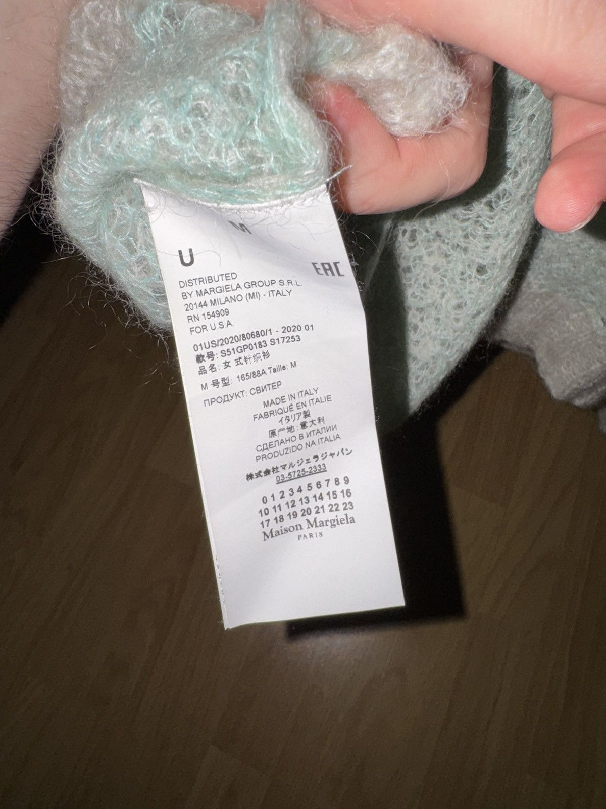 Maison Margiela Mint knitwear Size M / US 6-8 / IT 42-44 - 4 Thumbnail