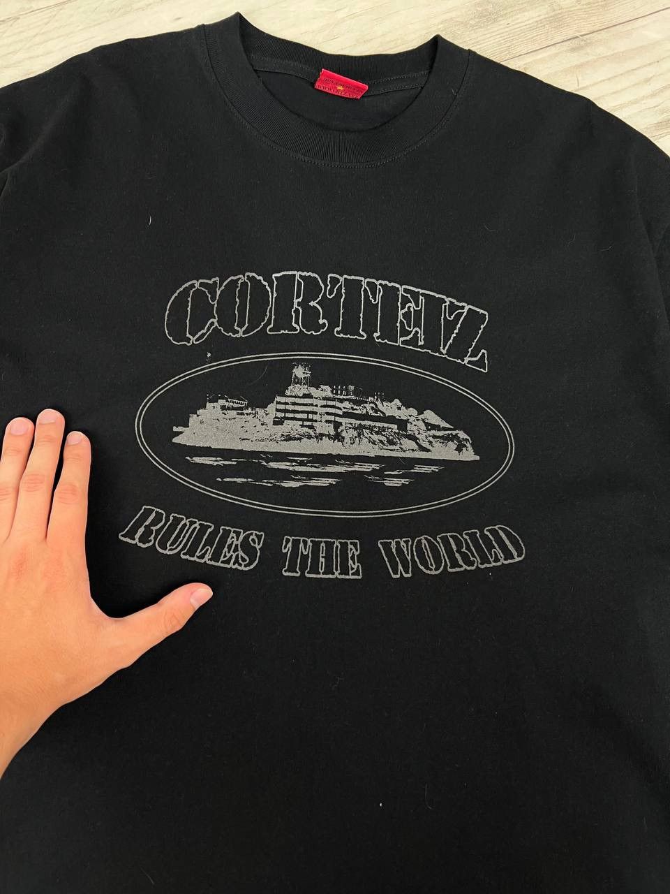 Corteiz Corteiz Alcatraz Tee Reflective Size US L / EU 52-54 / 3 - 5 Thumbnail