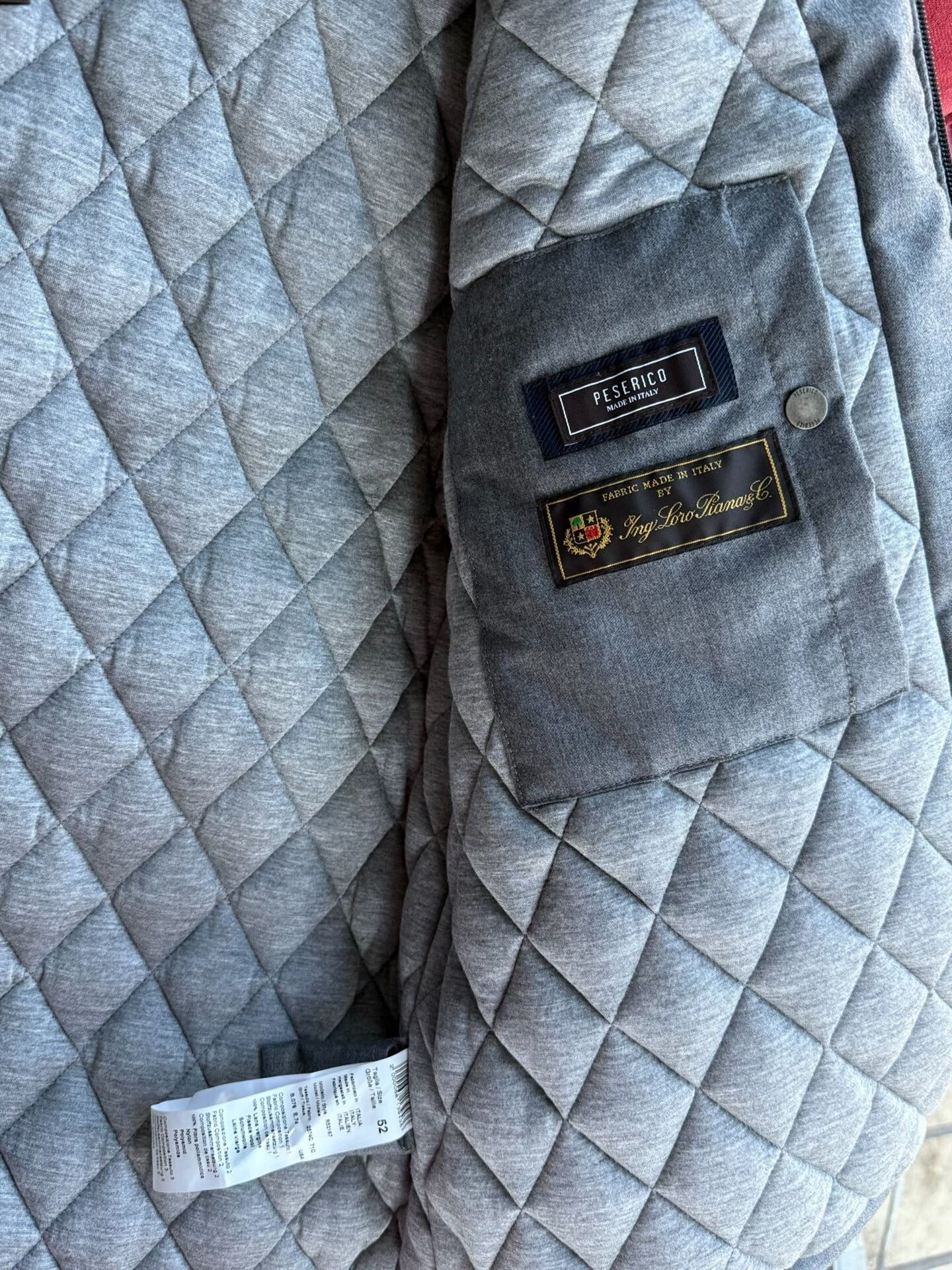 Peserico gray wool parka coat with hood Size US L / EU 52-54 / 3 - 5 Thumbnail