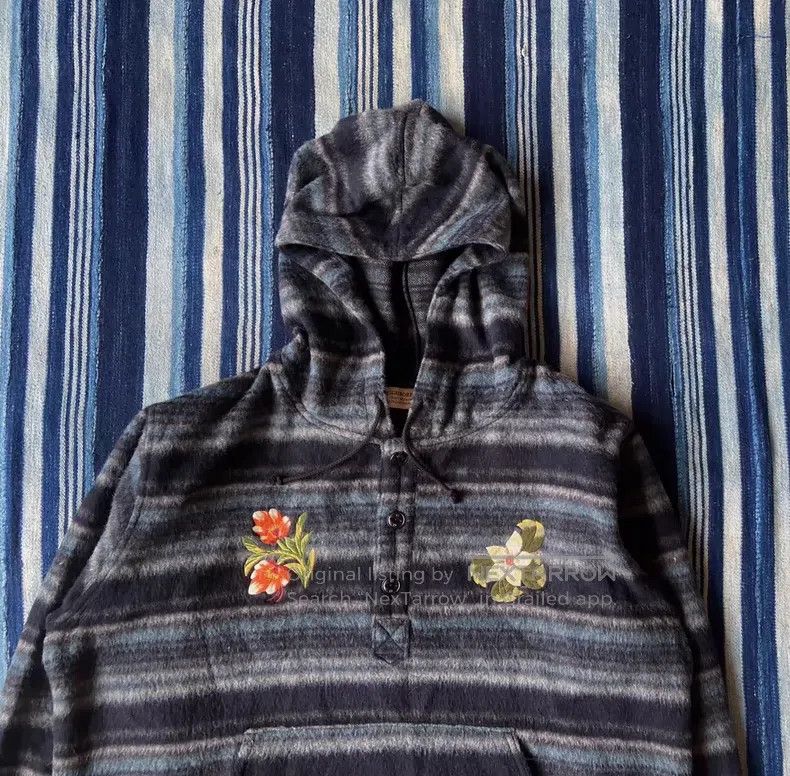Neighborhood Neighborhood Embroidered Crewneck Wool Sweater Coat Size US XL / EU 56 / 4 - 2 Thumbnail
