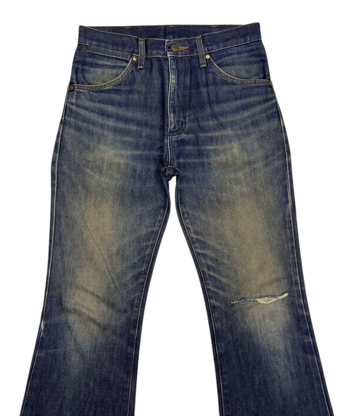 Japanese Brand × Wrangler FLARE JEANS WRANGLER BELL BOTTOM JEANS Size 29" - 7 Thumbnail