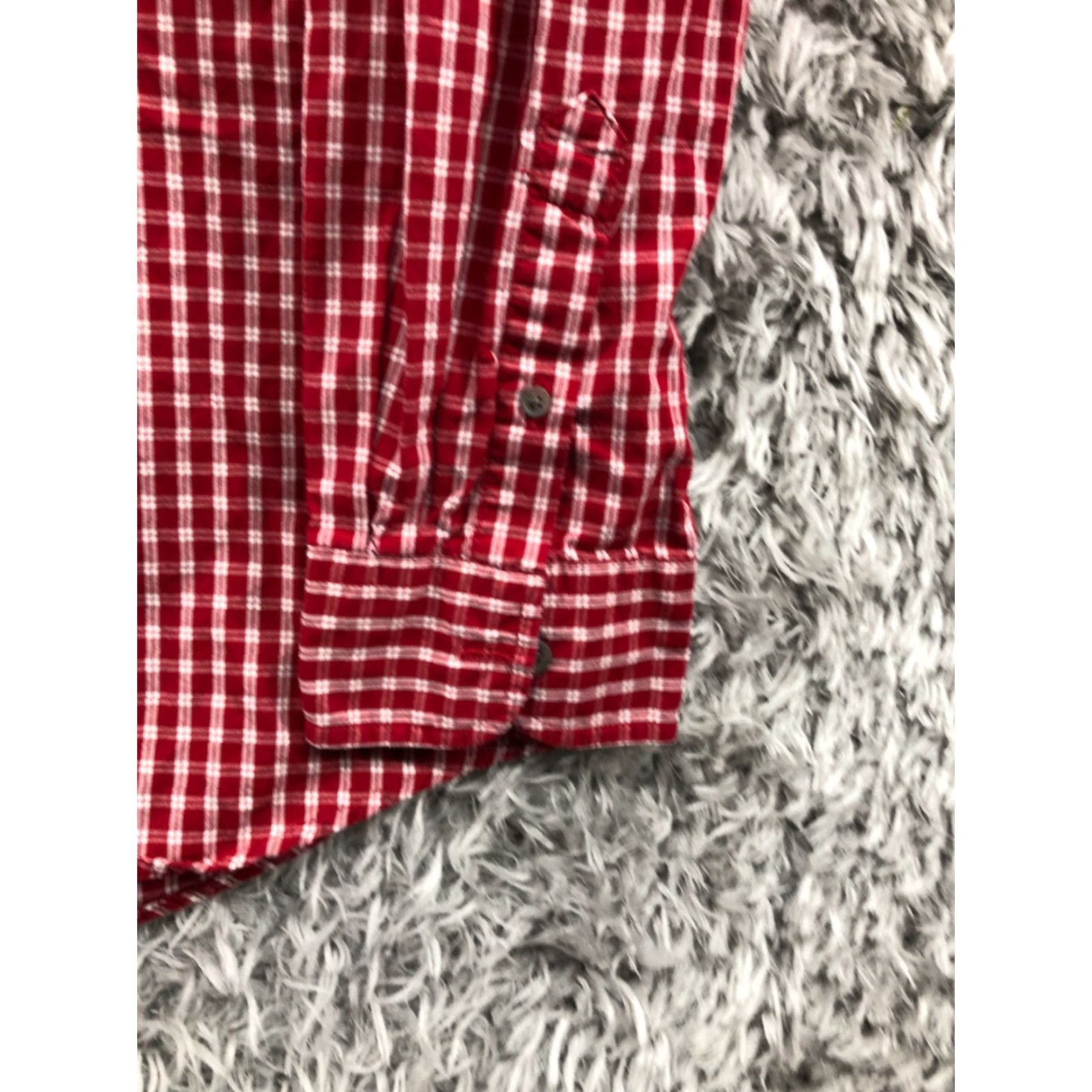 Chaps Chaps Shirt XL Mens Long Sleeve Button Down Collar Red Plaid Size US XL / EU 56 / 4 - 3 Thumbnail