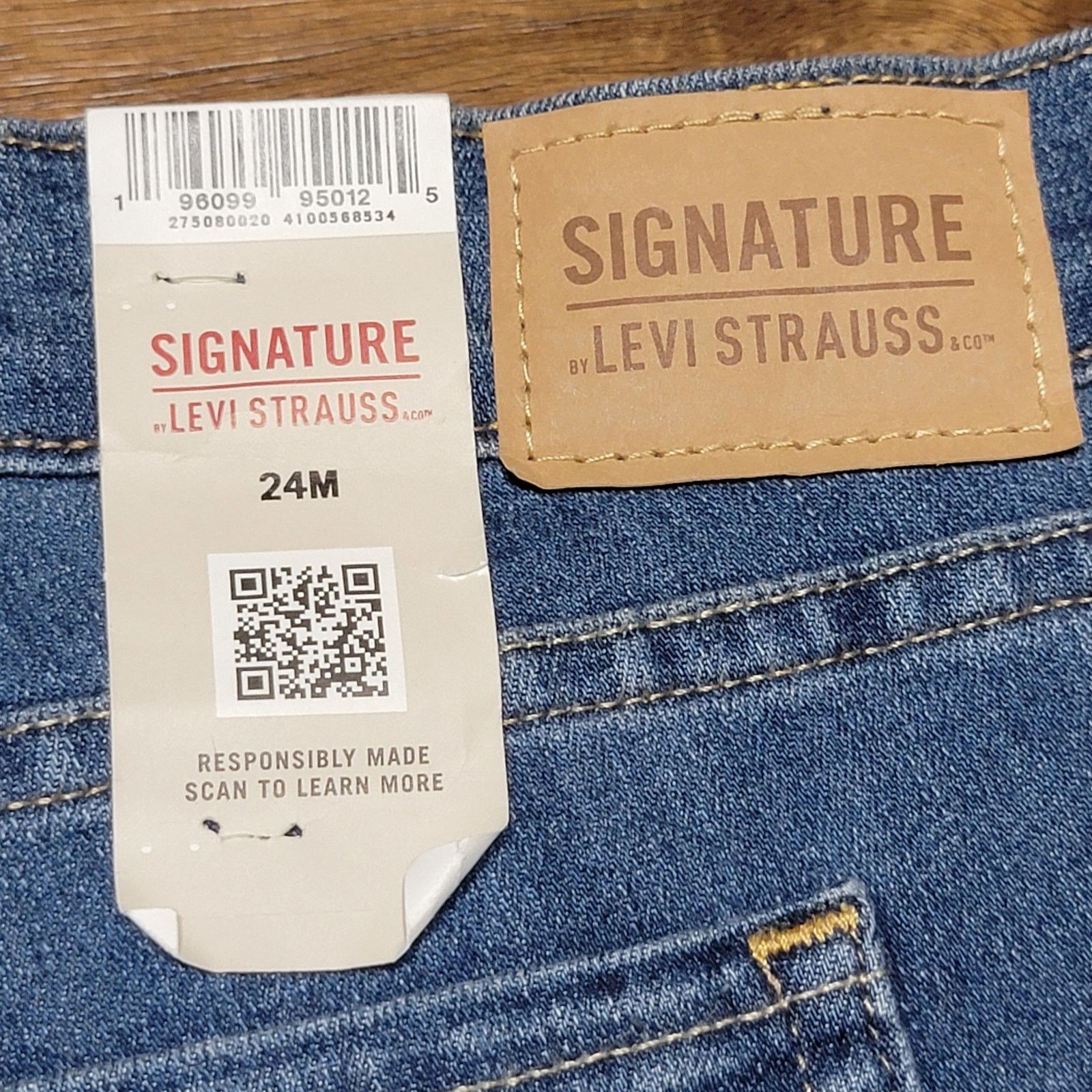 Levi's Levi Strauss Signature Mid-Rise Bootcut Jeans - Size 24M NWT Size 42" / US 20 - 7 Thumbnail