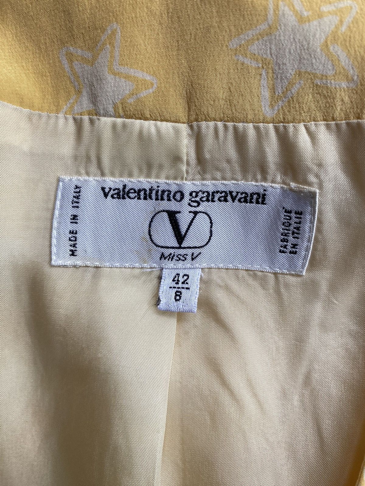 Valentino Valentino vintage yellow stars jacket Size ONE SIZE - 3 Thumbnail