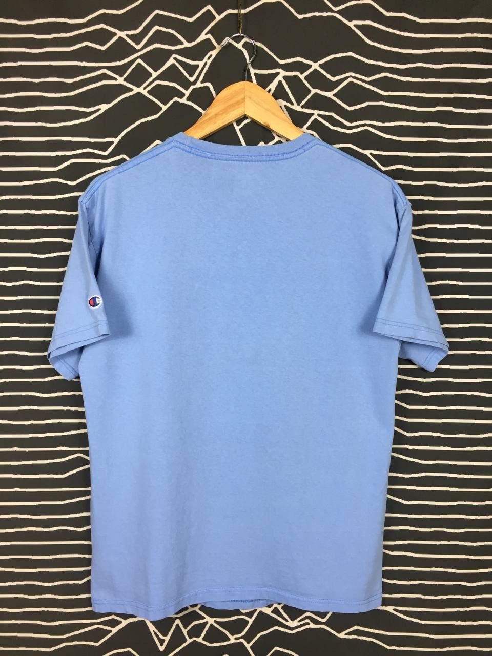 Champion × Vintage Vtg Champion Stockton University Spell Out Tee Size US M / EU 48-50 / 2 - 7 Thumbnail