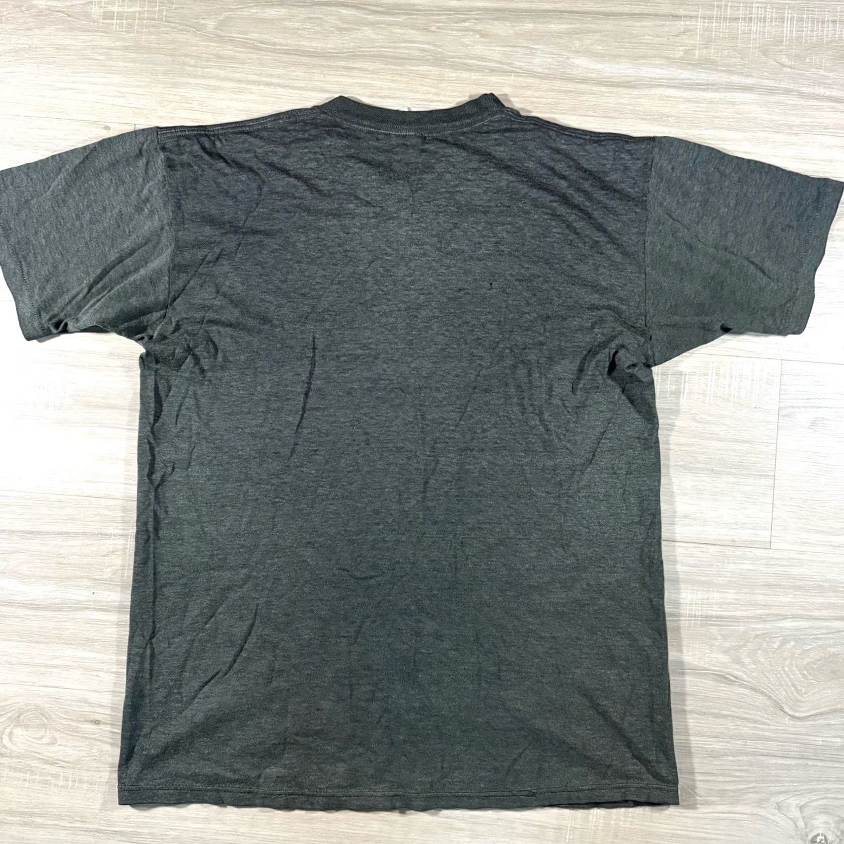 Jerzees VINTAGE Jerzees T Shirt Super Dad Gray 90s SZ M Mens Size US M / EU 48-50 / 2 - 2 Thumbnail