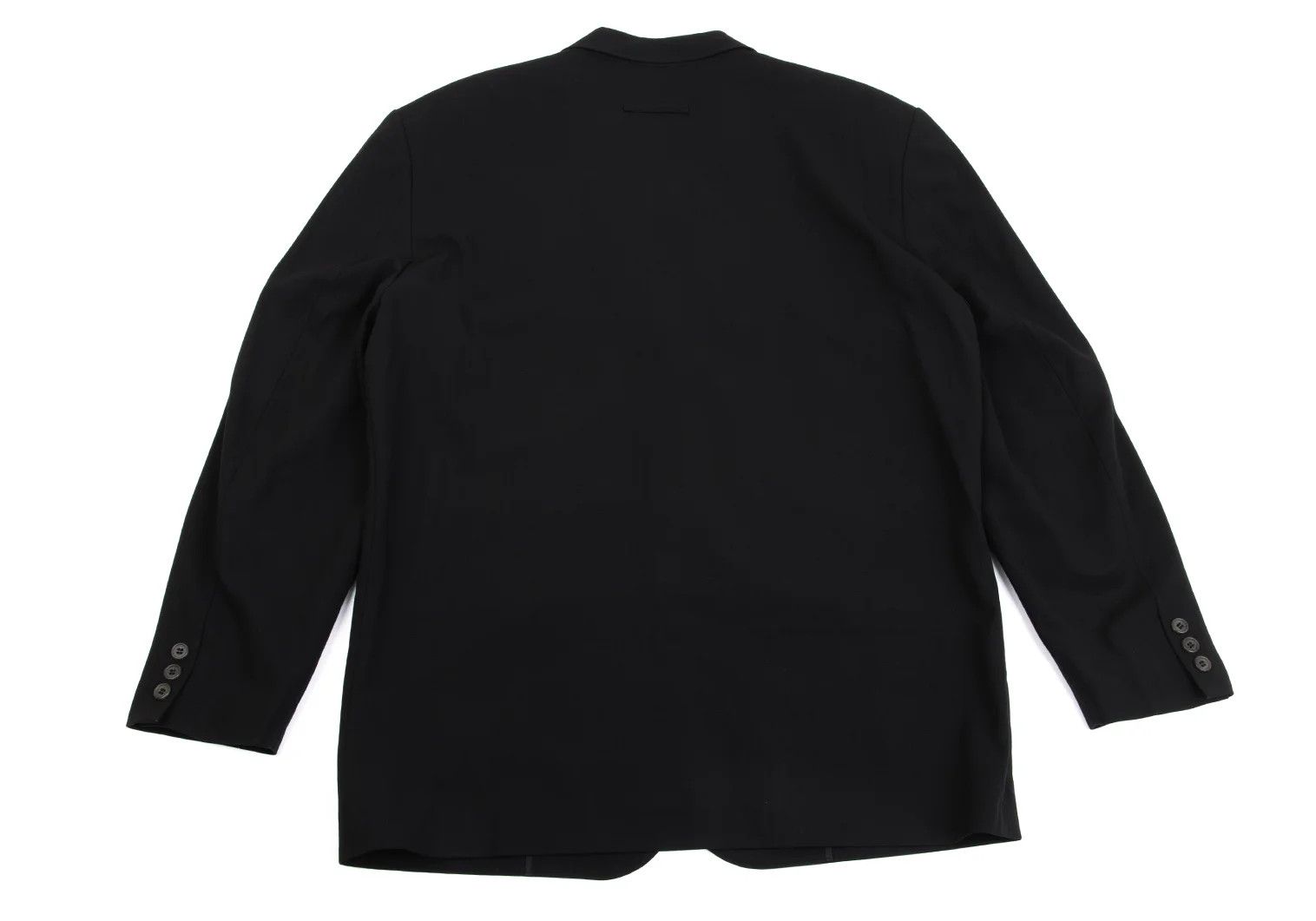 Jean Paul Gaultier Wool Flap Pocket 4-Button Jacket in Black Size 48 Size US M / EU 48-50 / 2 - 15 Thumbnail