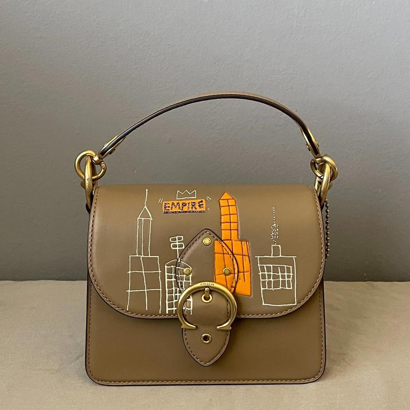 Coach NWT Coach X Jean Michel Basquiat Beat Shoulder Bag 18 Size ONE SIZE - 1 Thumbnail