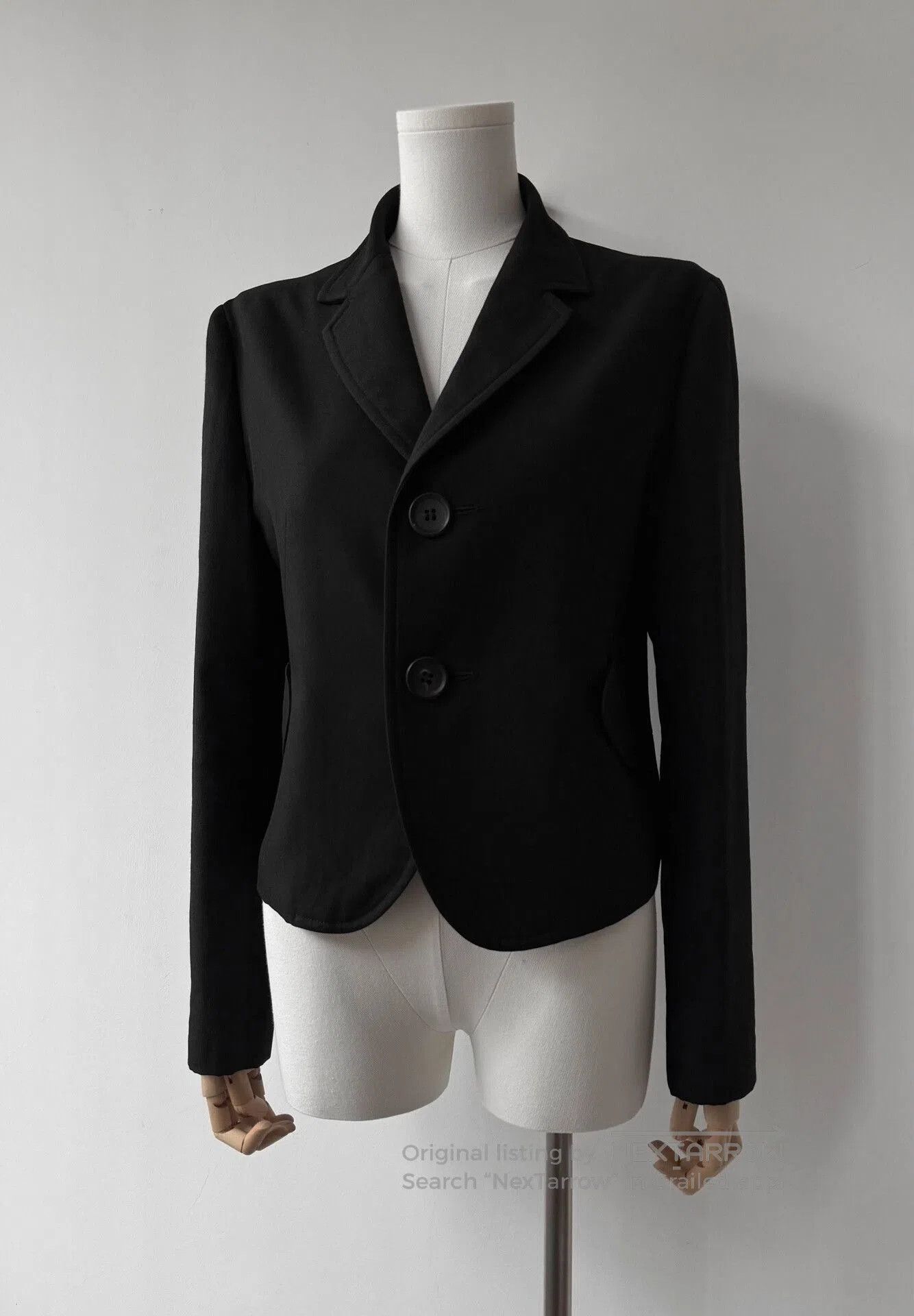 Y's Yohji Yamamoto 05AW Wool Blazer Jacket. Size M / US 6-8 / IT 42-44 - 6 Thumbnail