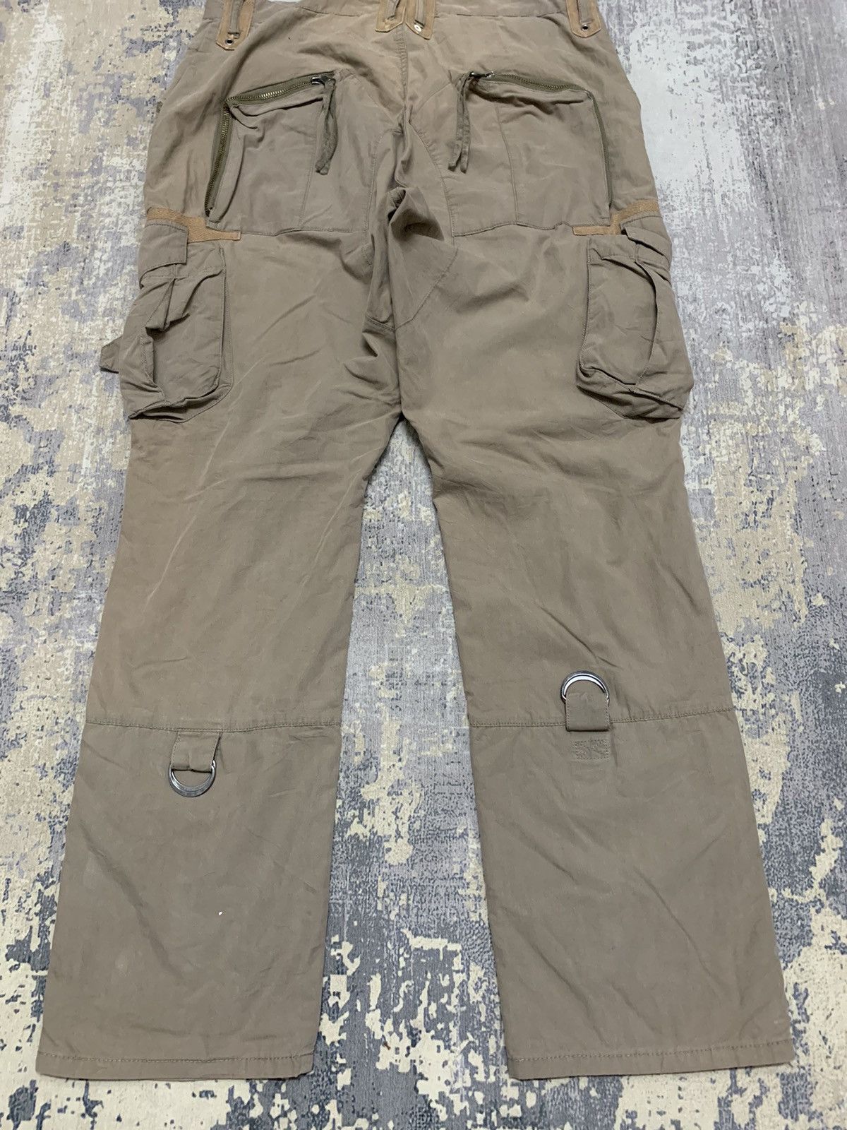 PPFM Vintage PPFM Multi-Pocket Tactical Bondage Pants Tan 33x28 Size US 33 - 11 Thumbnail