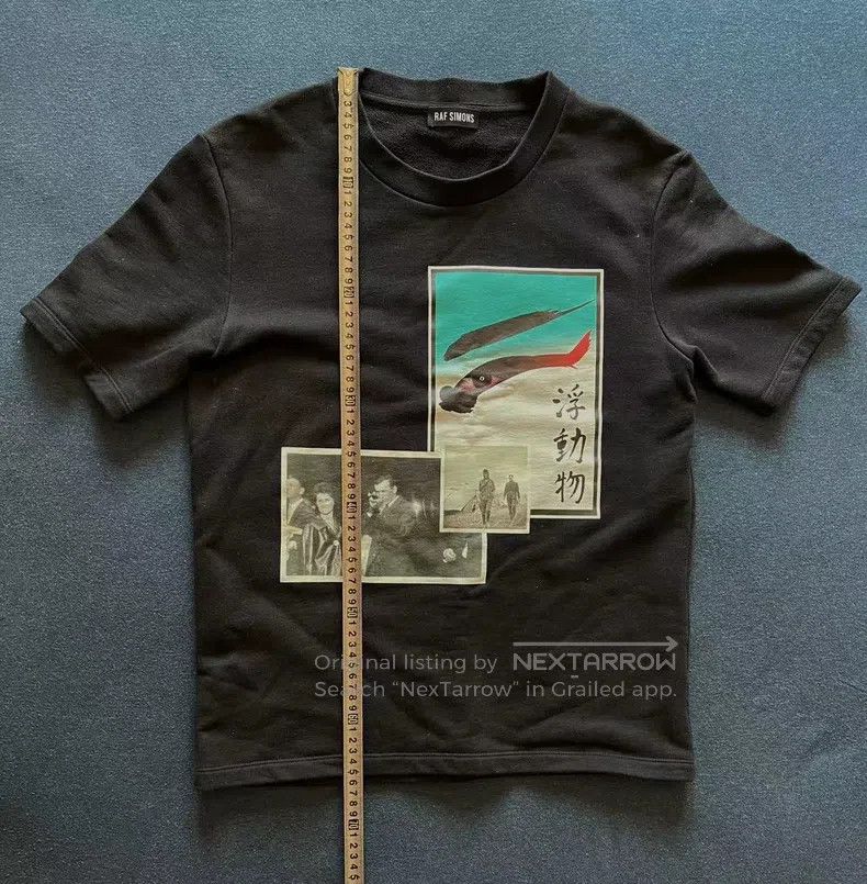 Raf Simons Raf simons Printed black T-shirt Size US M / EU 48-50 / 2 - 3 Thumbnail