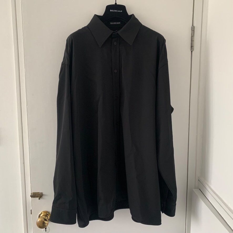 image of Balenciaga Staff Uniform Shirt Size 37 (M) Gently Used in Black, Men's