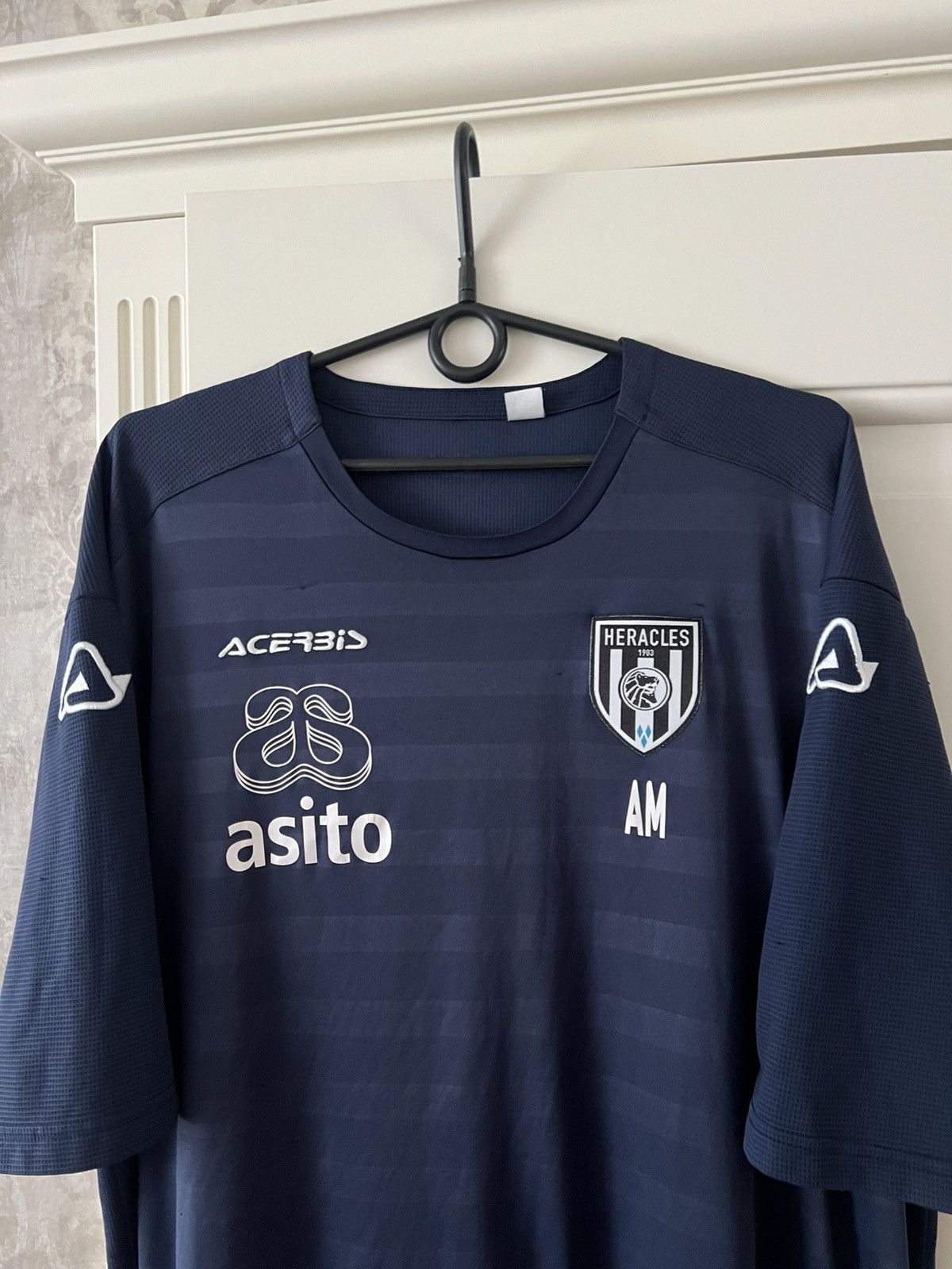 Other Heracles Almelo Acerbis Training Shirt Asito Sponsor Navy Size US XXL / EU 58 / 5 - 3 Thumbnail