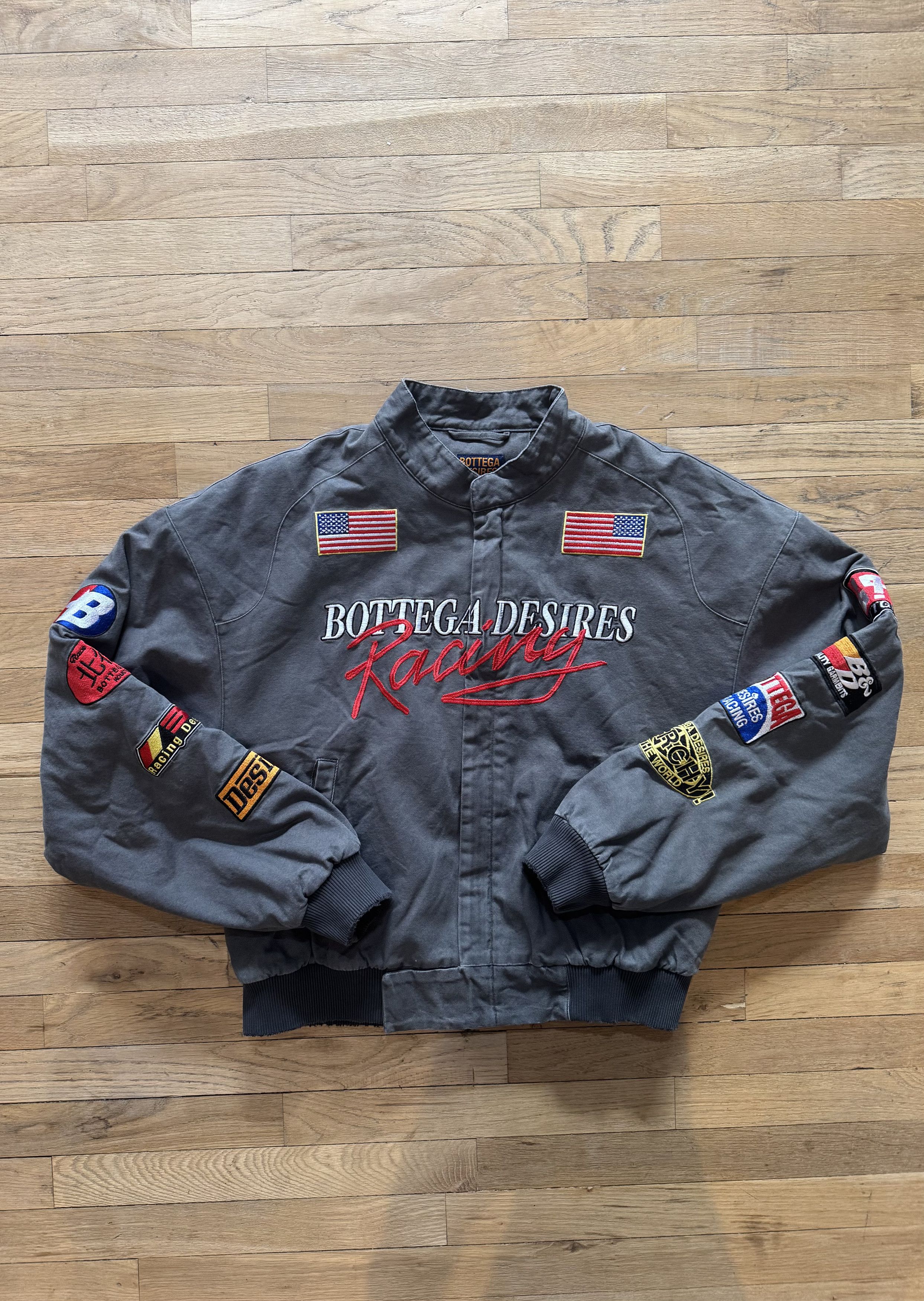 Bottega Veneta BOTTEGA DESIRES RACE JACKET GREY Size US M / EU 48-50 / 2 - 1 Thumbnail